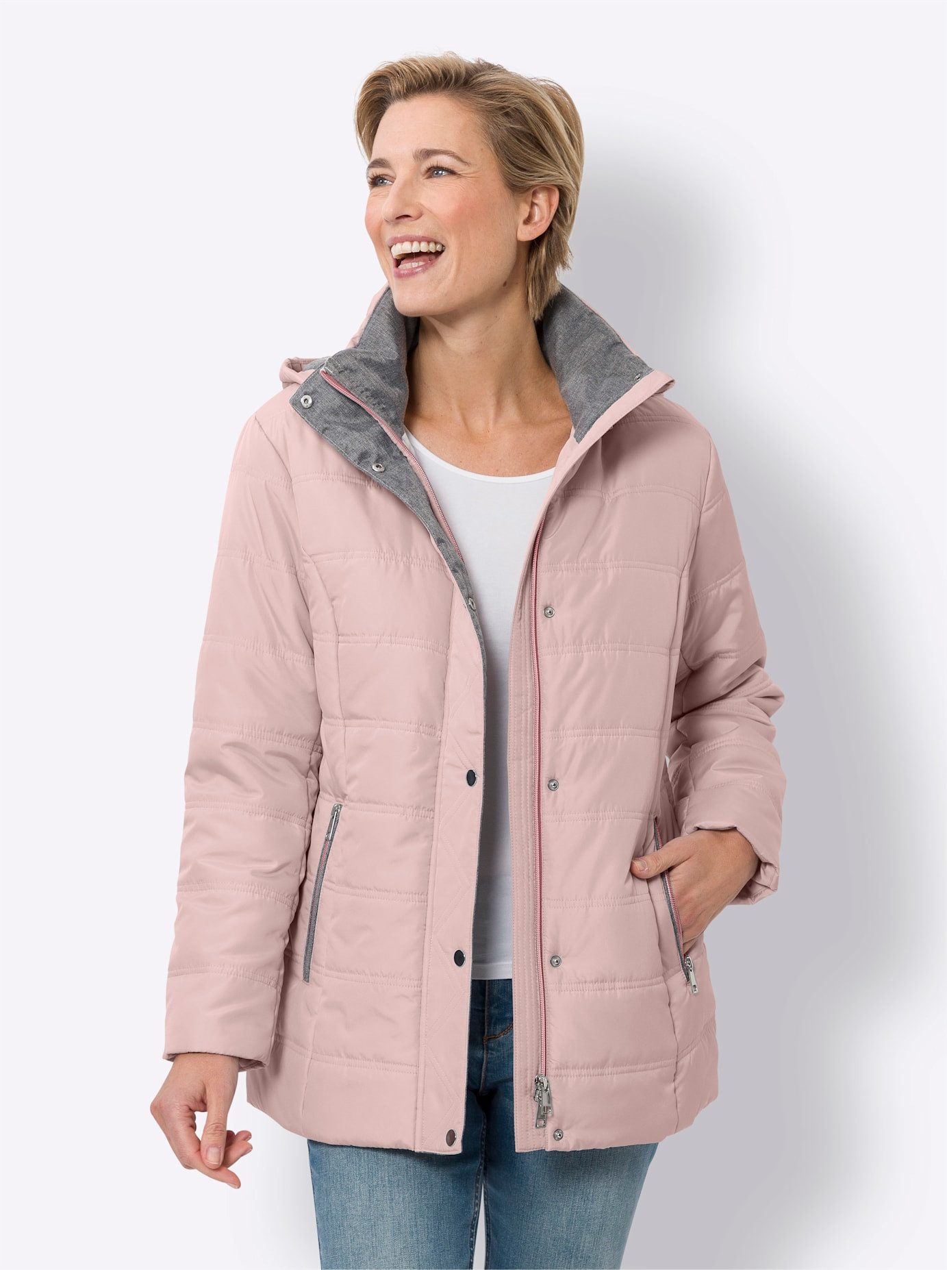 Classic Basics Gewatteerde jas
