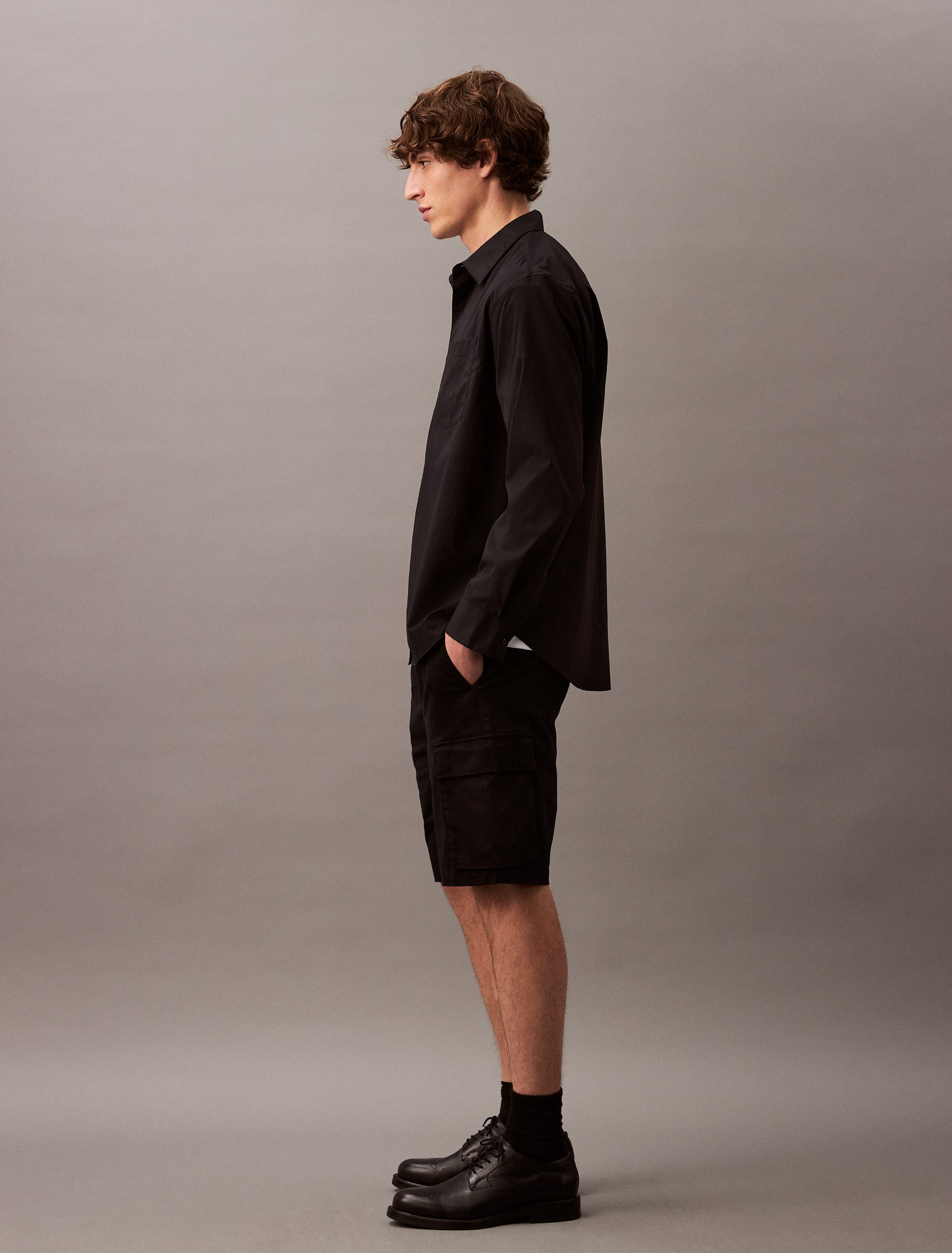 Calvin Klein Cargoshort 9" KATOEN PULL ON CARGO SHORT