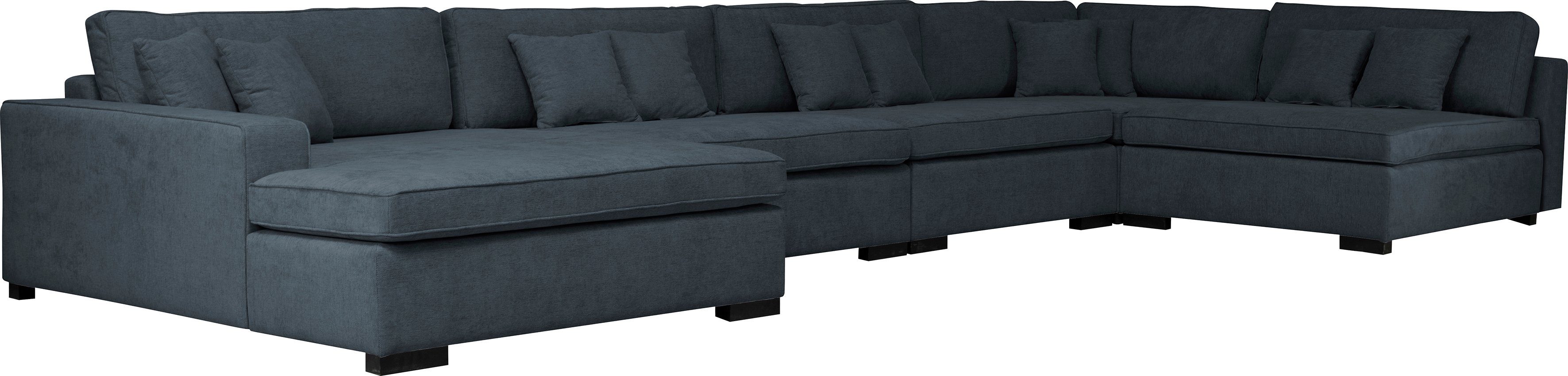 Guido Maria Kretschmer Home&Living Zithoek Skara U-vorm Loungebank met binnenveringsinterieur, in vele overtrekkwaliteiten