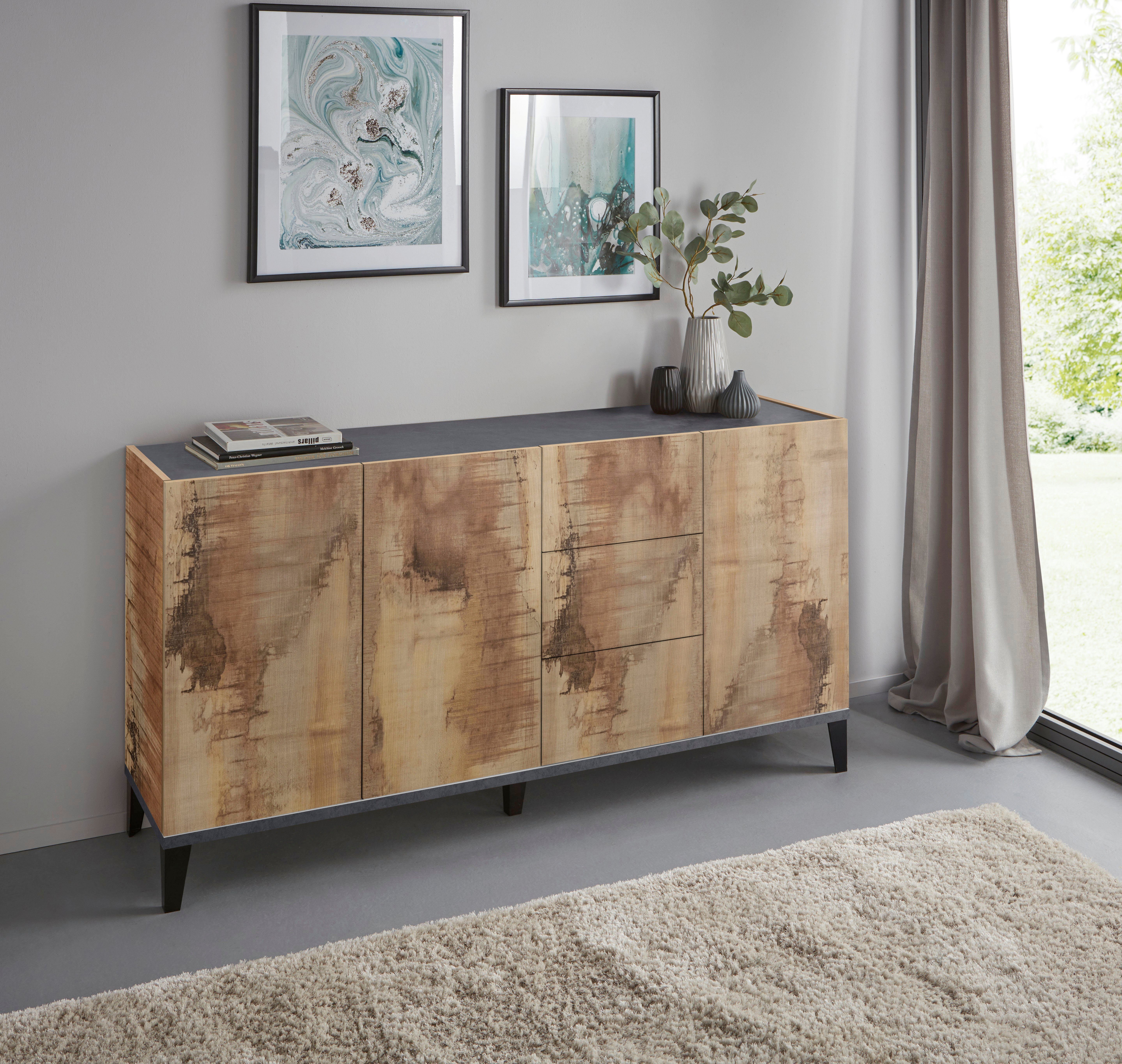 INOSIGN Dressoir SUNRISE Breedte 160 cm dressoirs beige