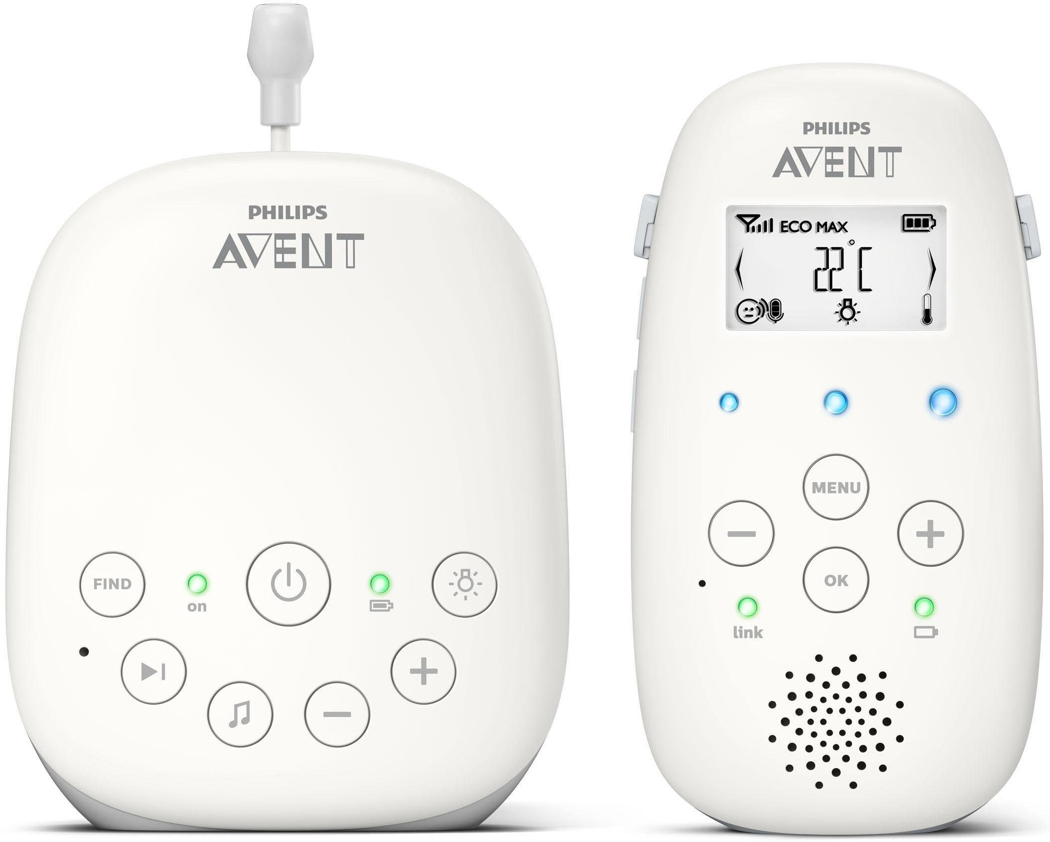 Philips AVENT Babyfoon SCD713/26 met toespreekfunctie en nachtlicht