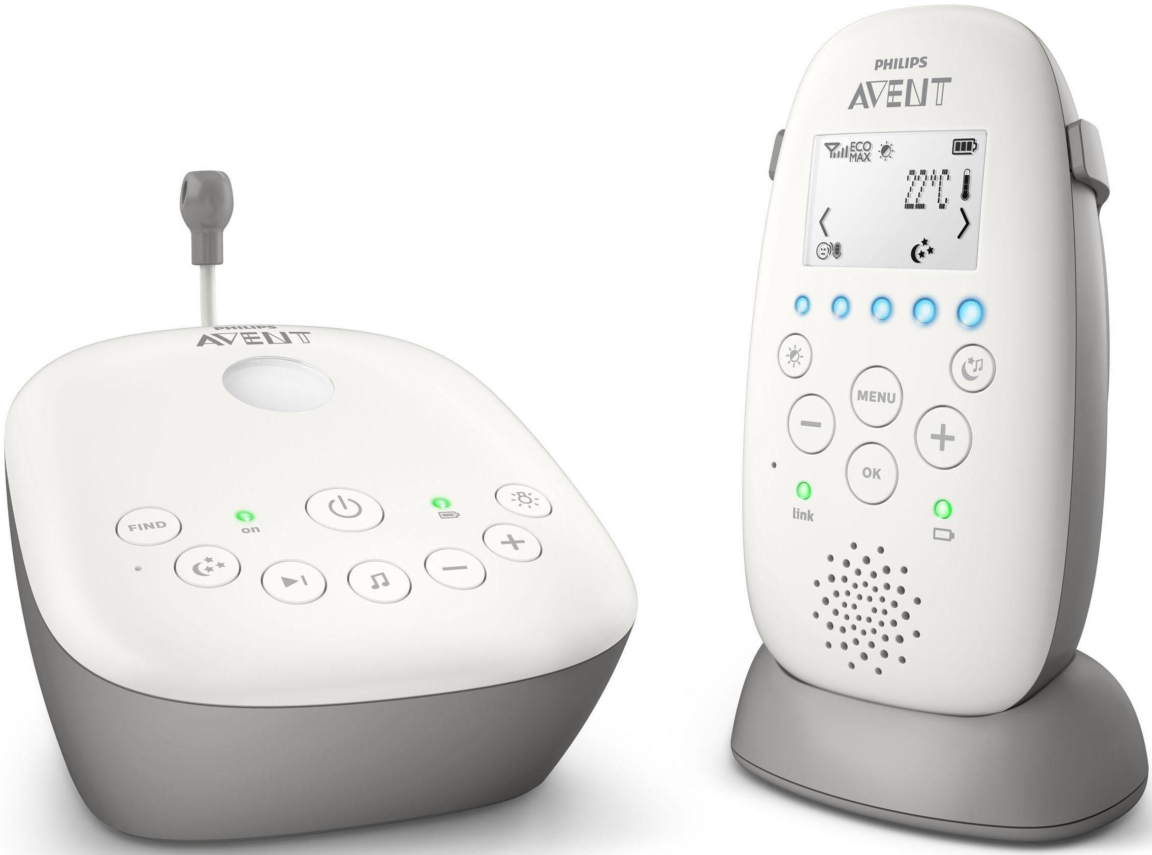Philips AVENT Babyfoon SCD733/26 met slaapliedjes en sterrenhemel-projectie