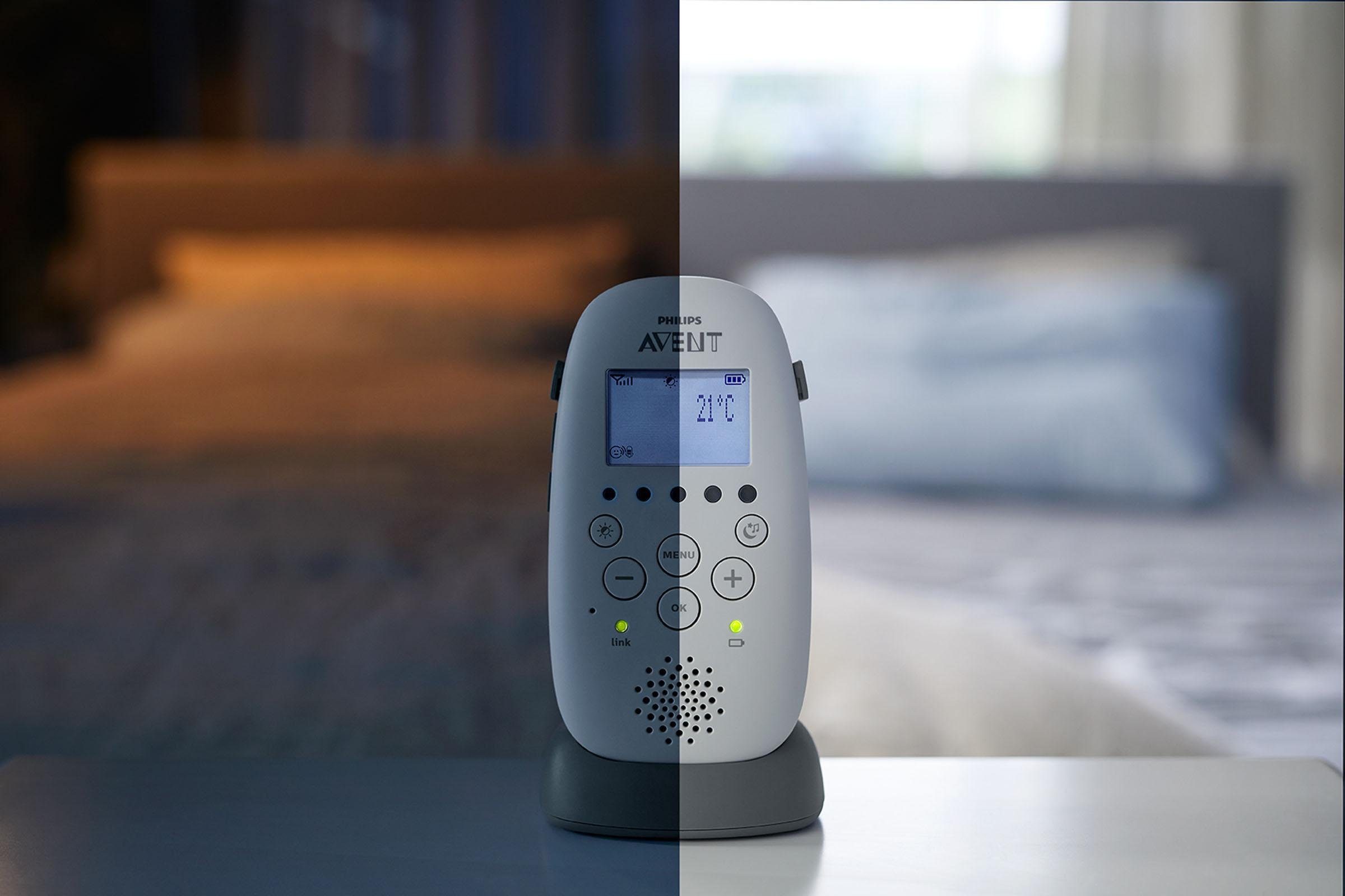 Philips AVENT Babyfoon SCD733/26 met slaapliedjes en sterrenhemel-projectie