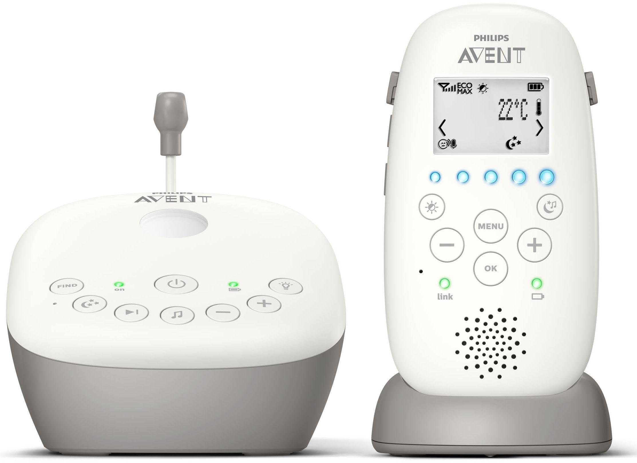 Philips AVENT Babyfoon SCD733/26 met slaapliedjes en sterrenhemel-projectie