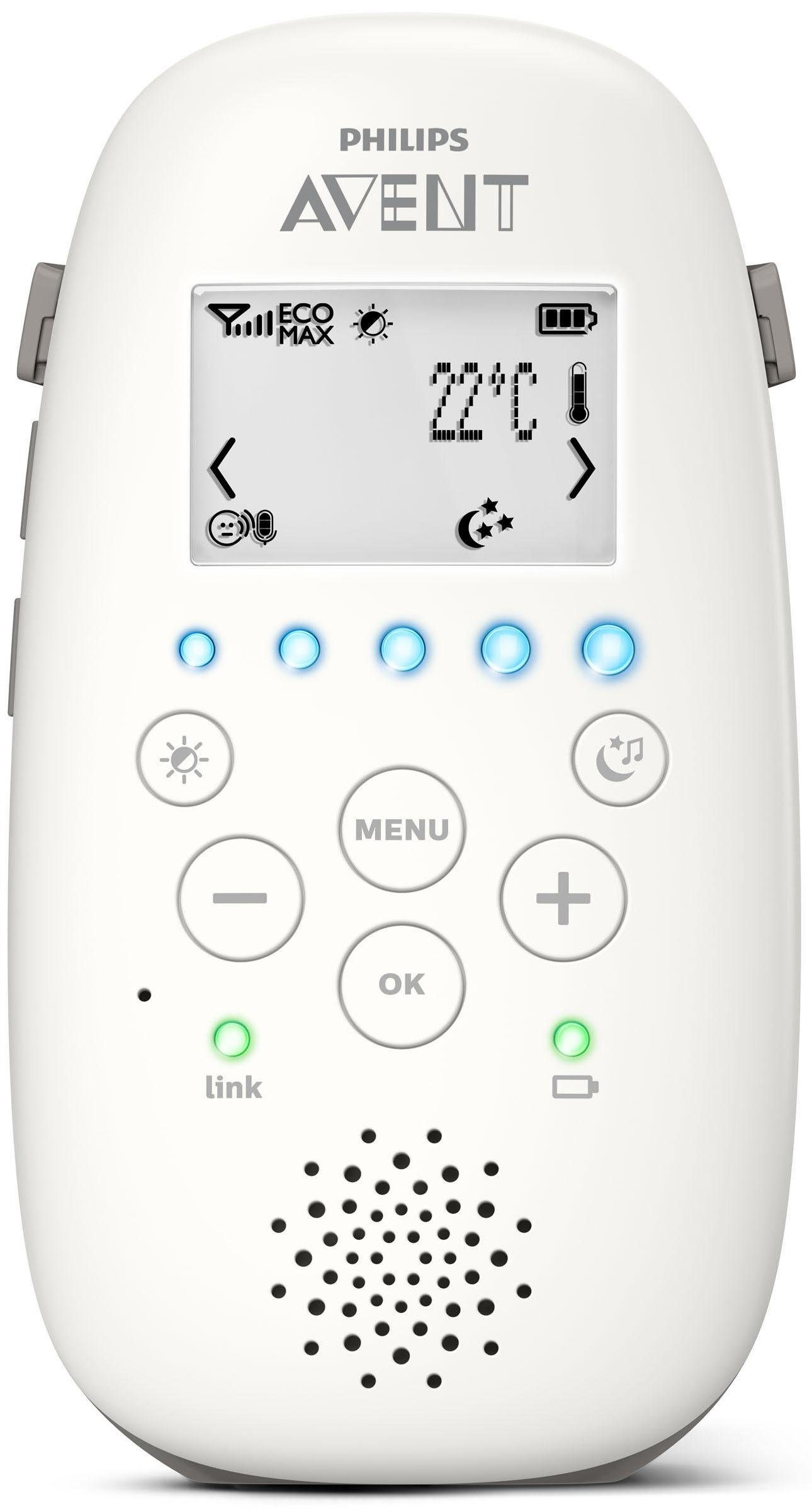 Philips AVENT Babyfoon SCD733/26 met slaapliedjes en sterrenhemel-projectie
