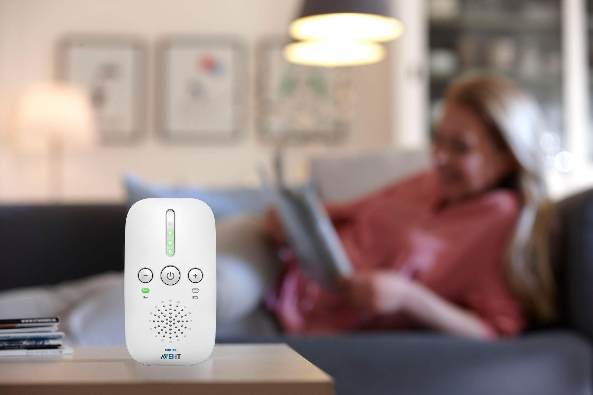 Philips AVENT Babyfoon SCD503/26 met nachtlicht en smart eco-modus