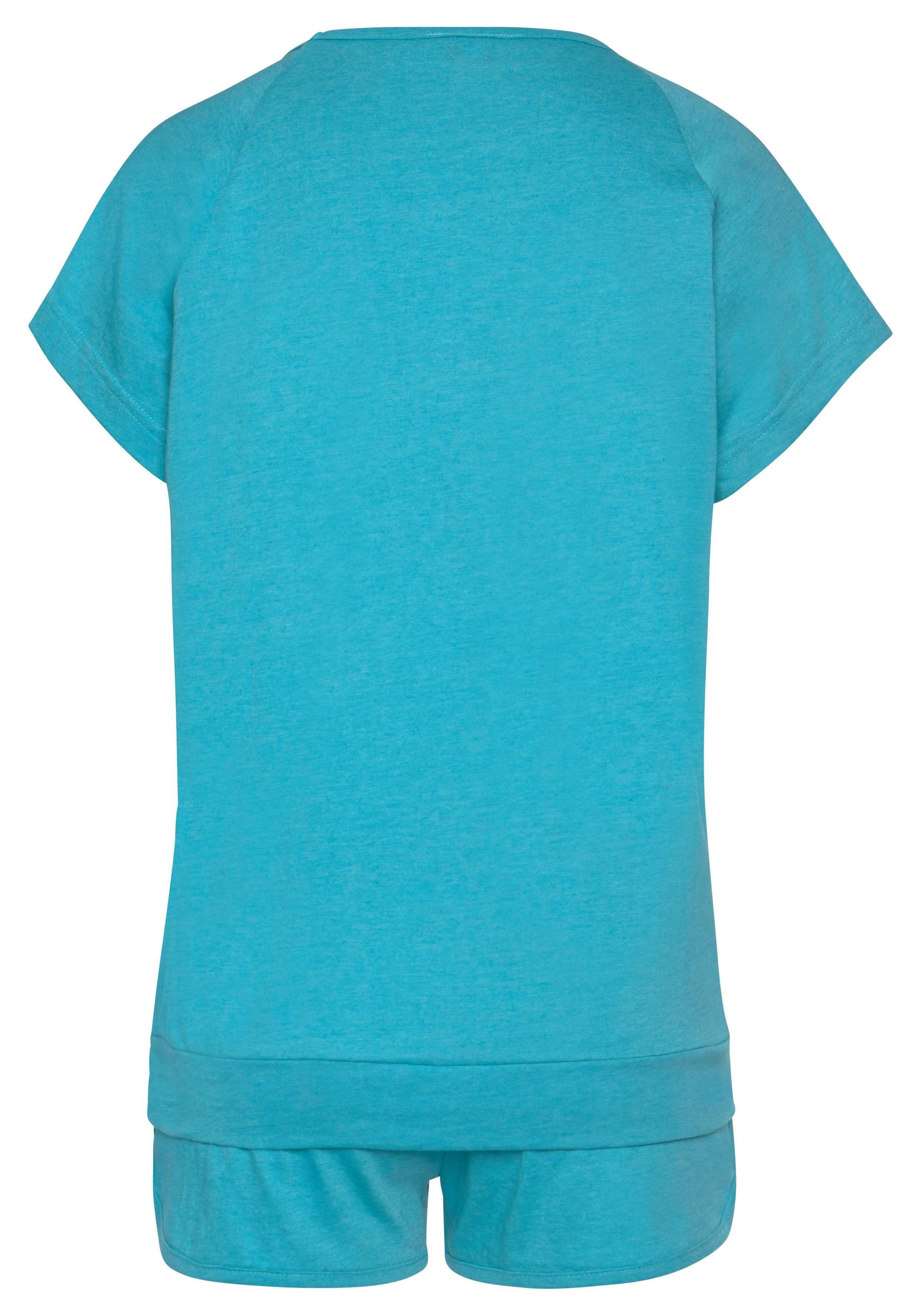 Arizona Shortama in gemêleerde look (4-delig, Set van 2)