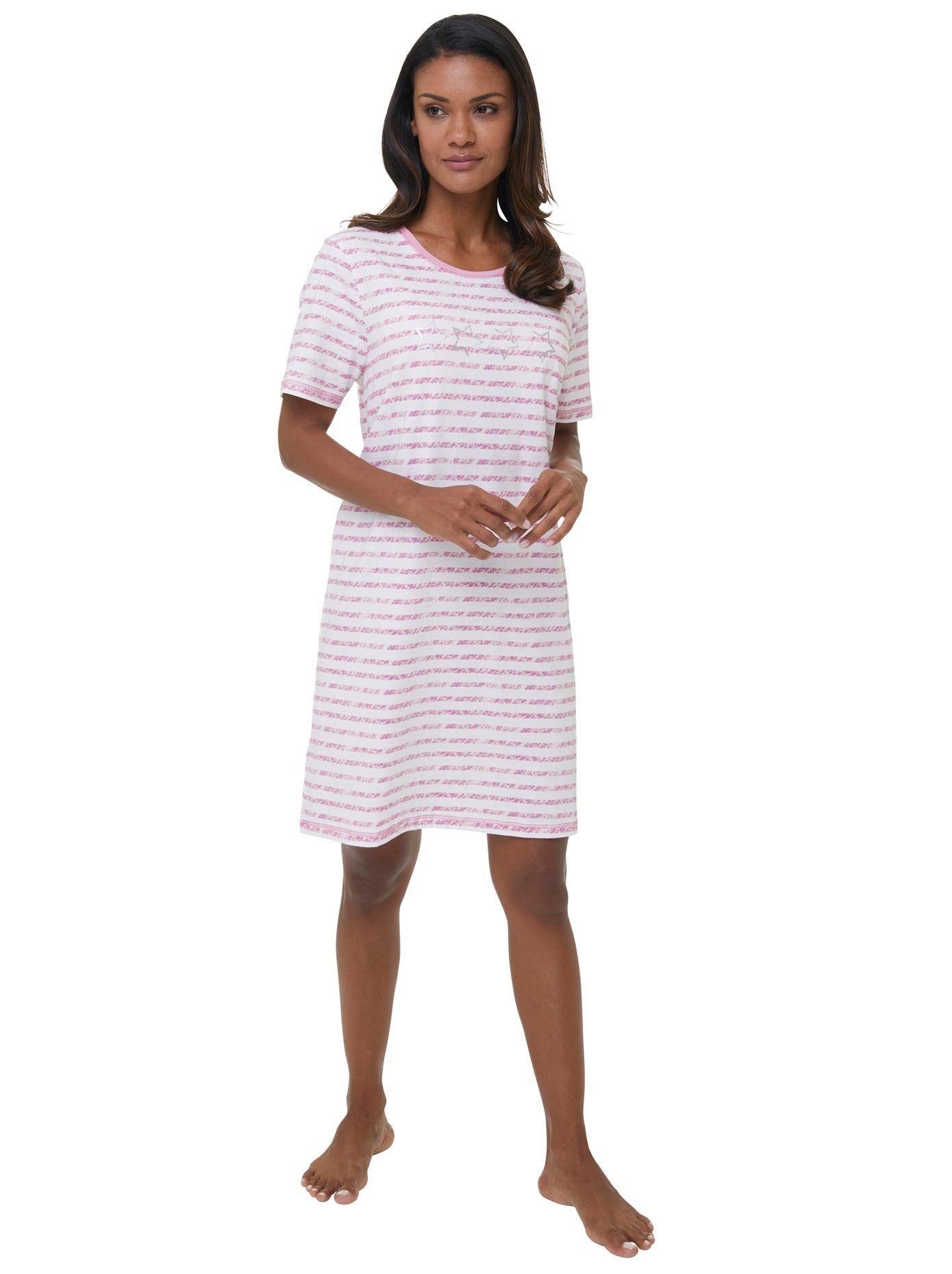 wäschepur Nachthemd Korte mouwen sleepshirts