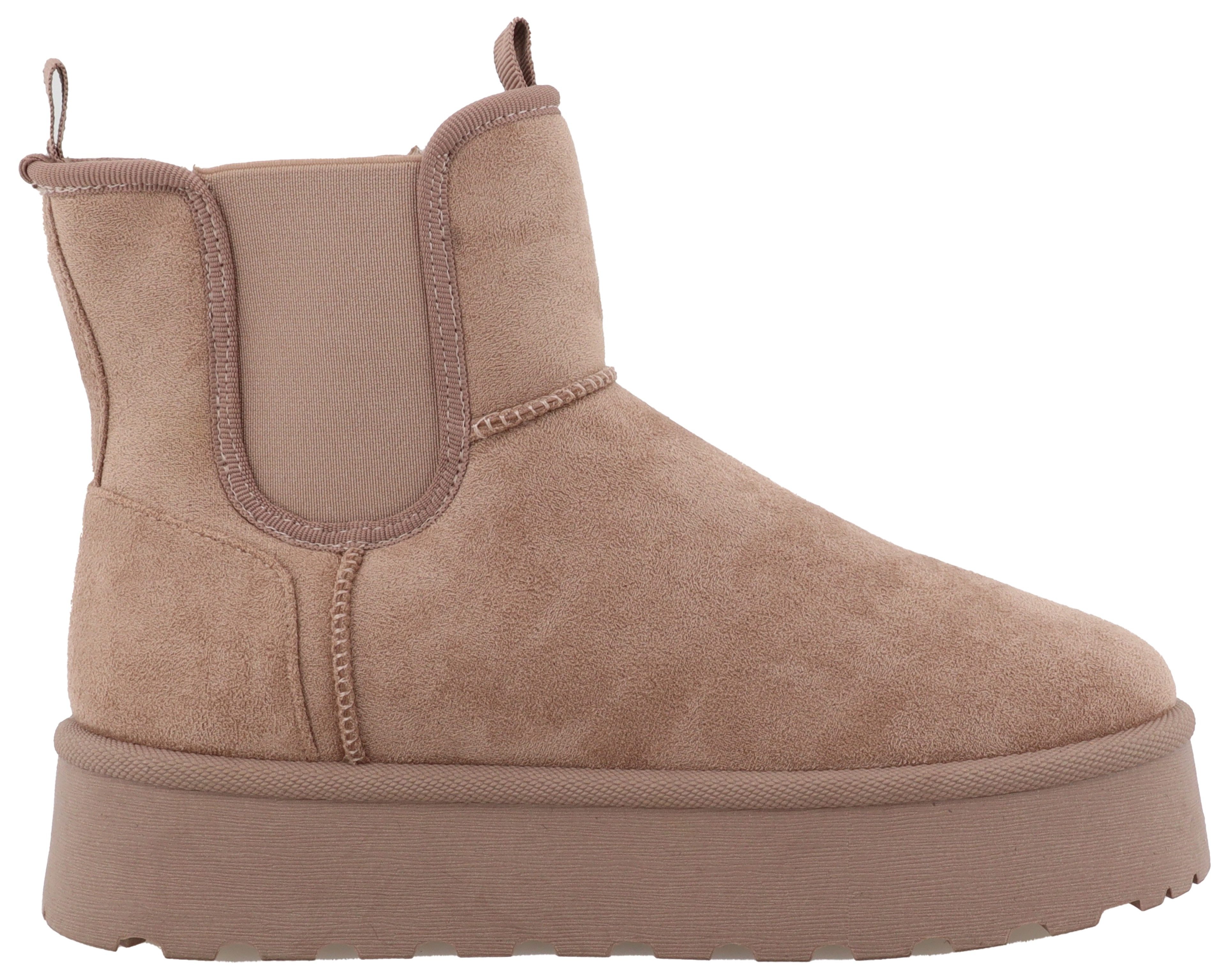 Tom Tailor Winterlaarzen , plateau, instappers, pantoffel met twee aanhaallussen