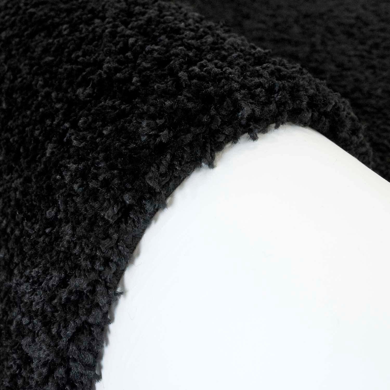 Carpet City Hoogpolig vloerkleed Shaggy Uni 500
