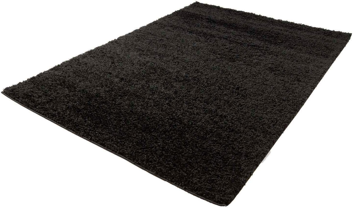 Carpet City Hoogpolig vloerkleed Shaggy Uni 500