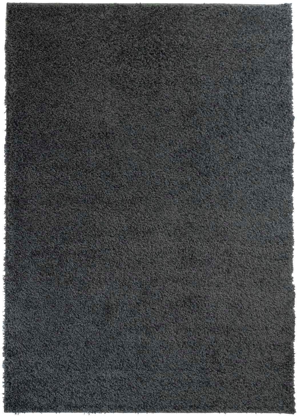 Carpet City Hoogpolig vloerkleed Shaggy Uni 500