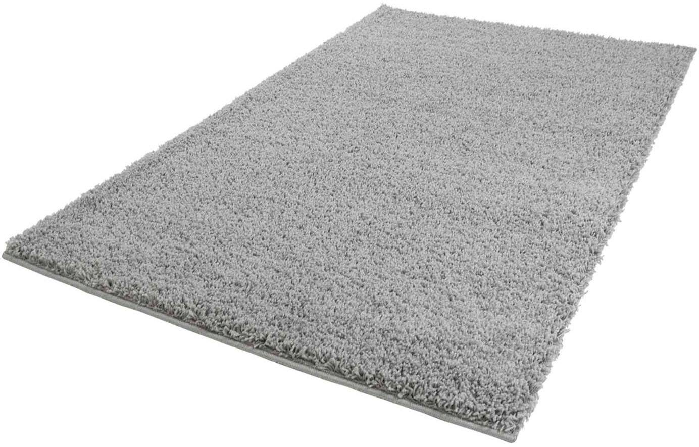 Hoogpolig vloerkleed, Shaggi uni 500, Carpet City, rechthoekig, hoogte 30 mm, machinaal geweven