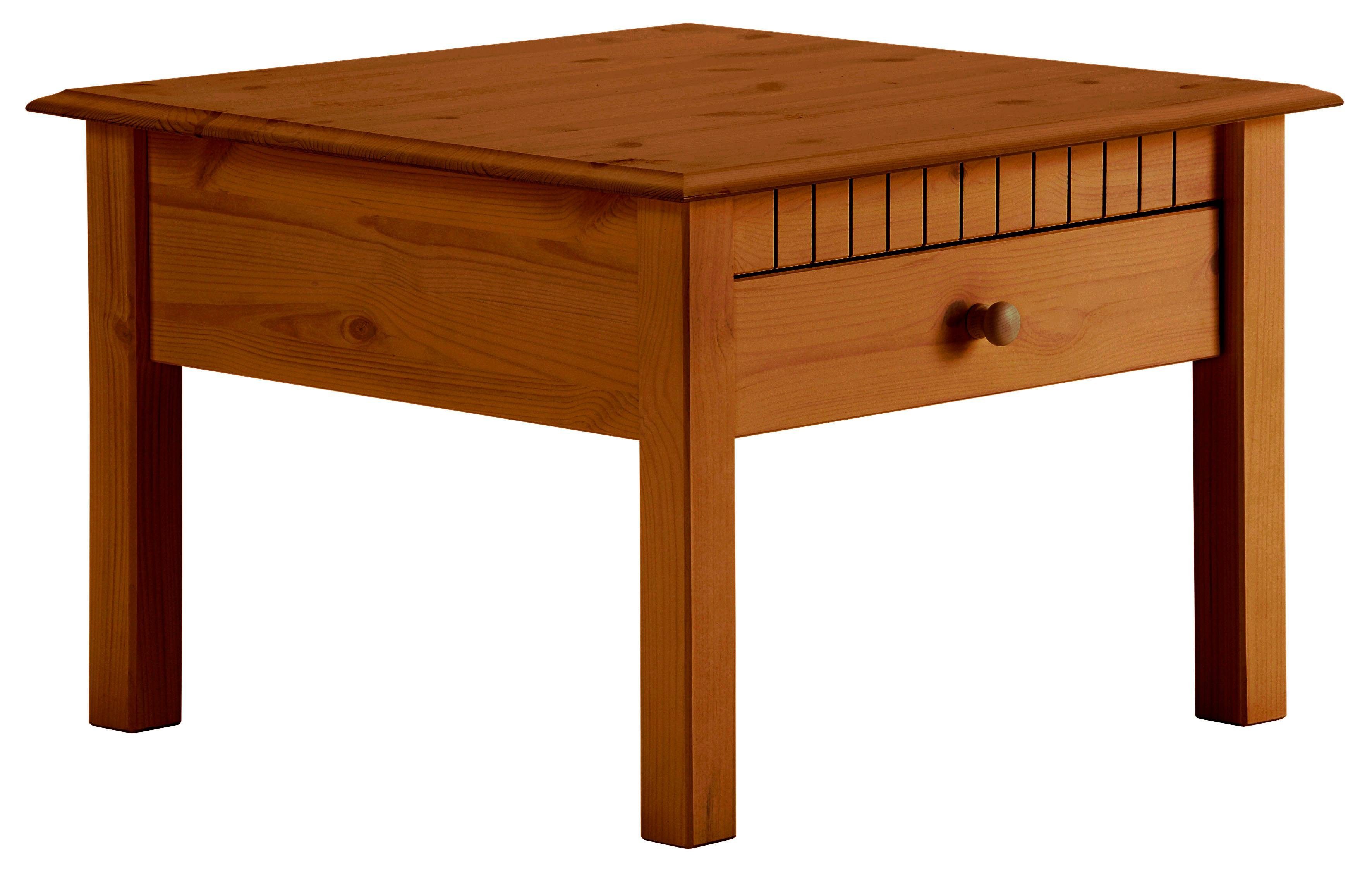 Home affaire Salontafel Lisa, TOPSELLER! Home affaire, breedte 60 cm, 1 lade salontafels bruin