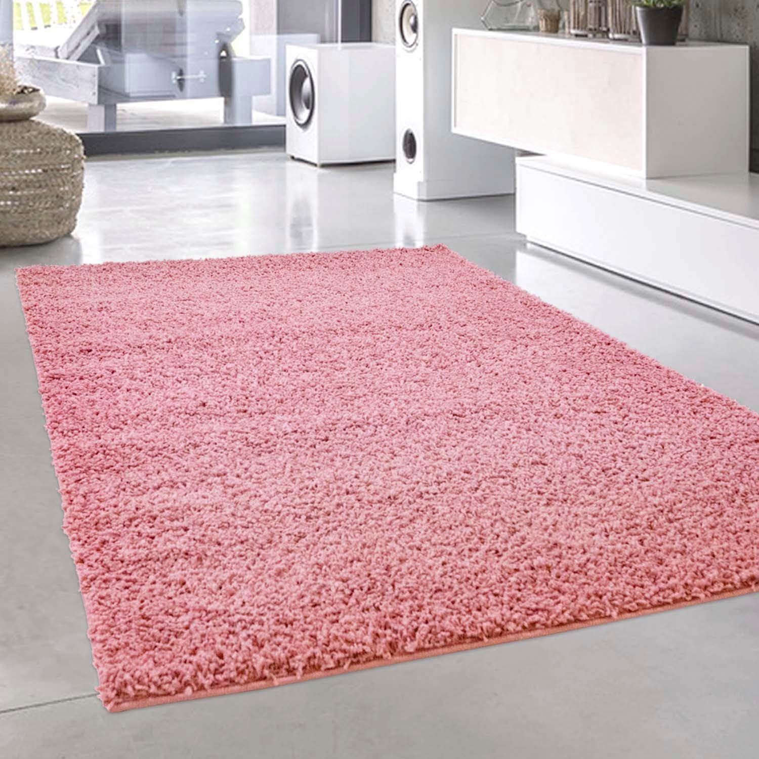 Carpet City Hoogpolig vloerkleed Pastel Shaggy300 Shaggy hoogpolig vloerkleed, unikleurig, zacht
