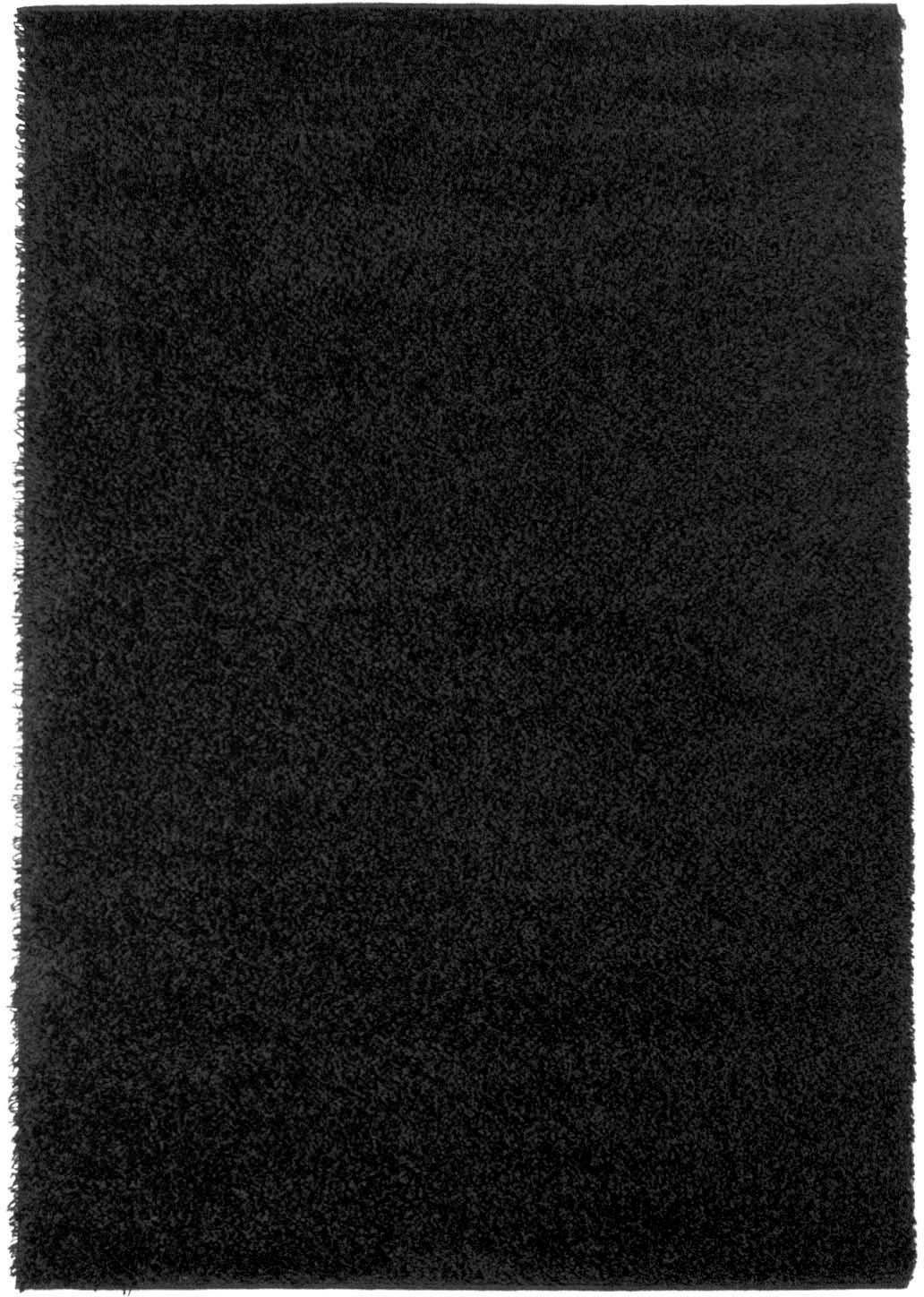 Carpet City Hoogpolig vloerkleed Shaggy Uni 500