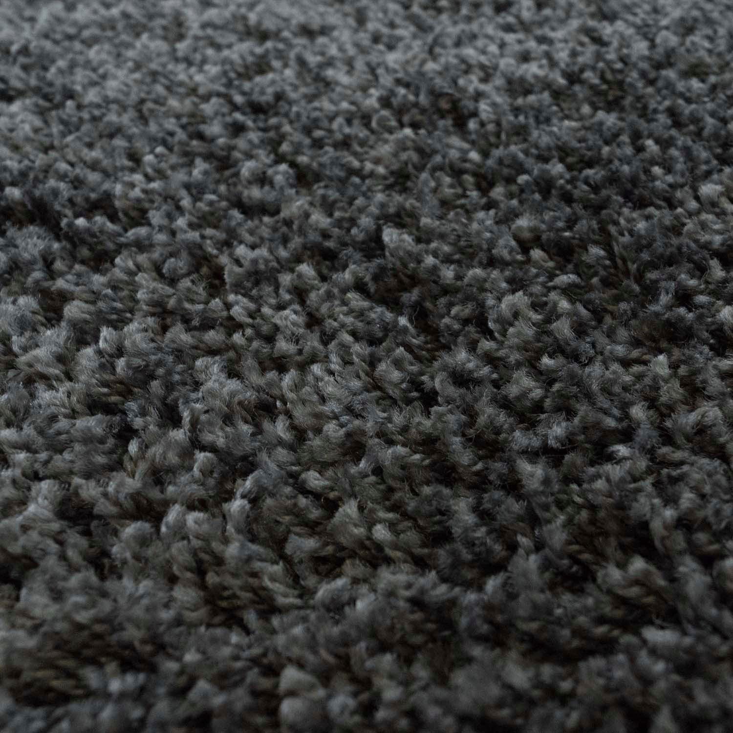 Carpet City Hoogpolig vloerkleed Shaggy Uni 500