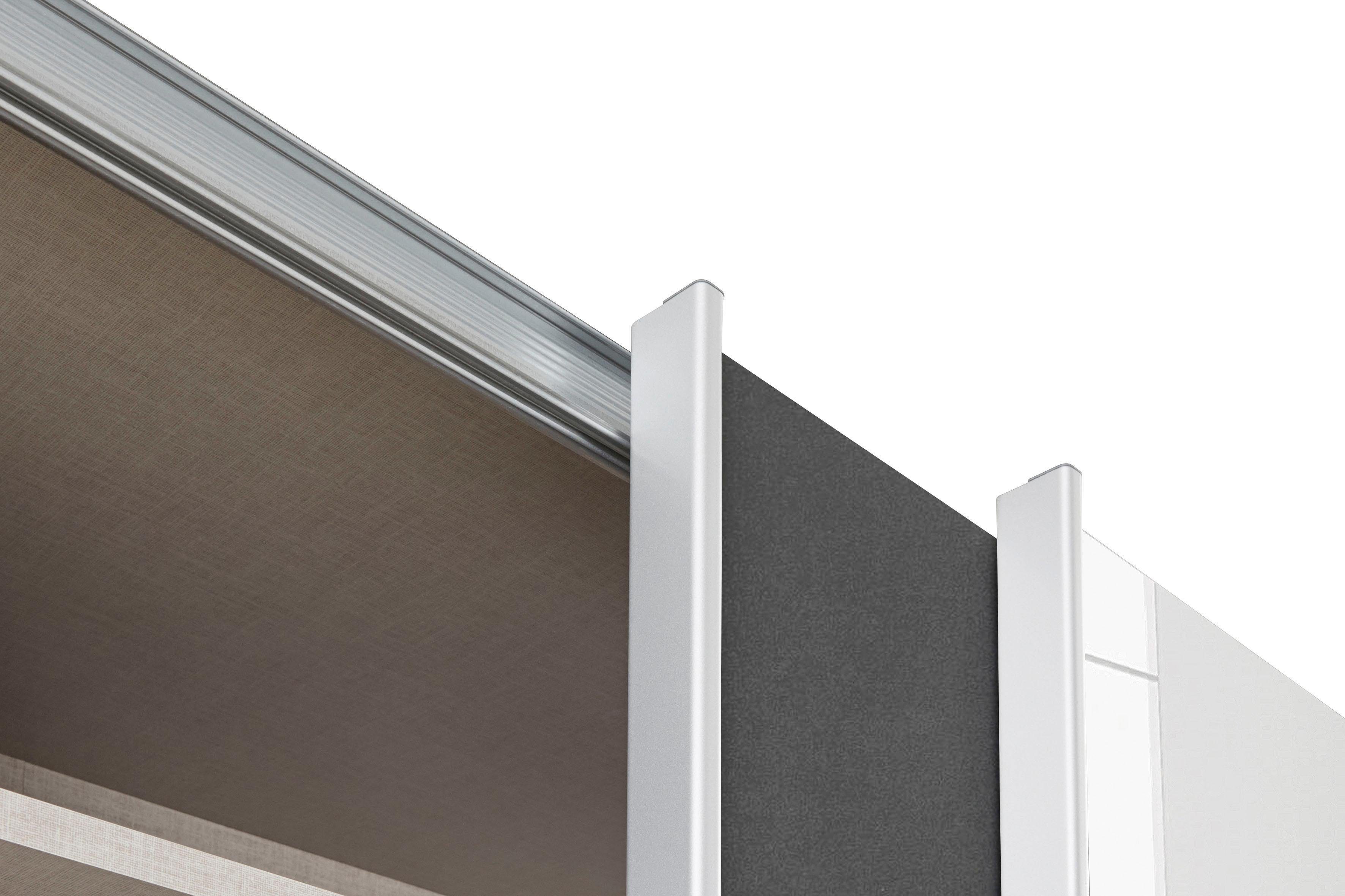 rauch Schuifdeurkast Kledingkast Garderobe CORTONA inclusief interieurindeling,