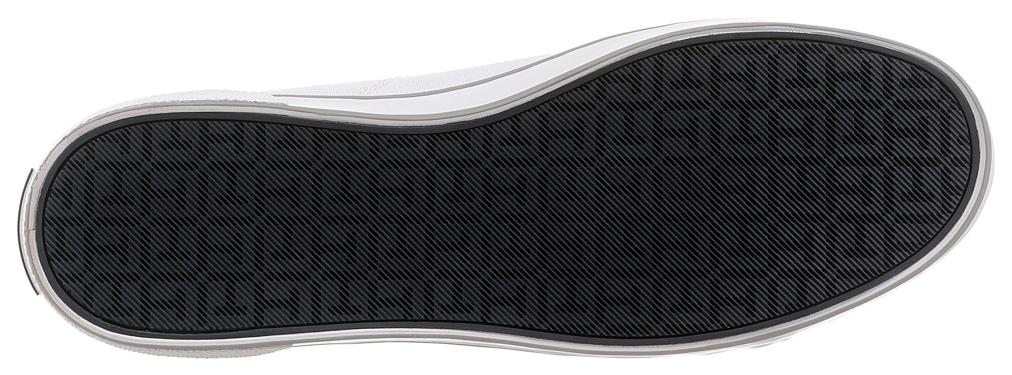 Tommy Hilfiger Sneakers H2285ARLOW 1D met zijlogo-vlag, vrijetijdsschoen, lage schoen, veterschoen