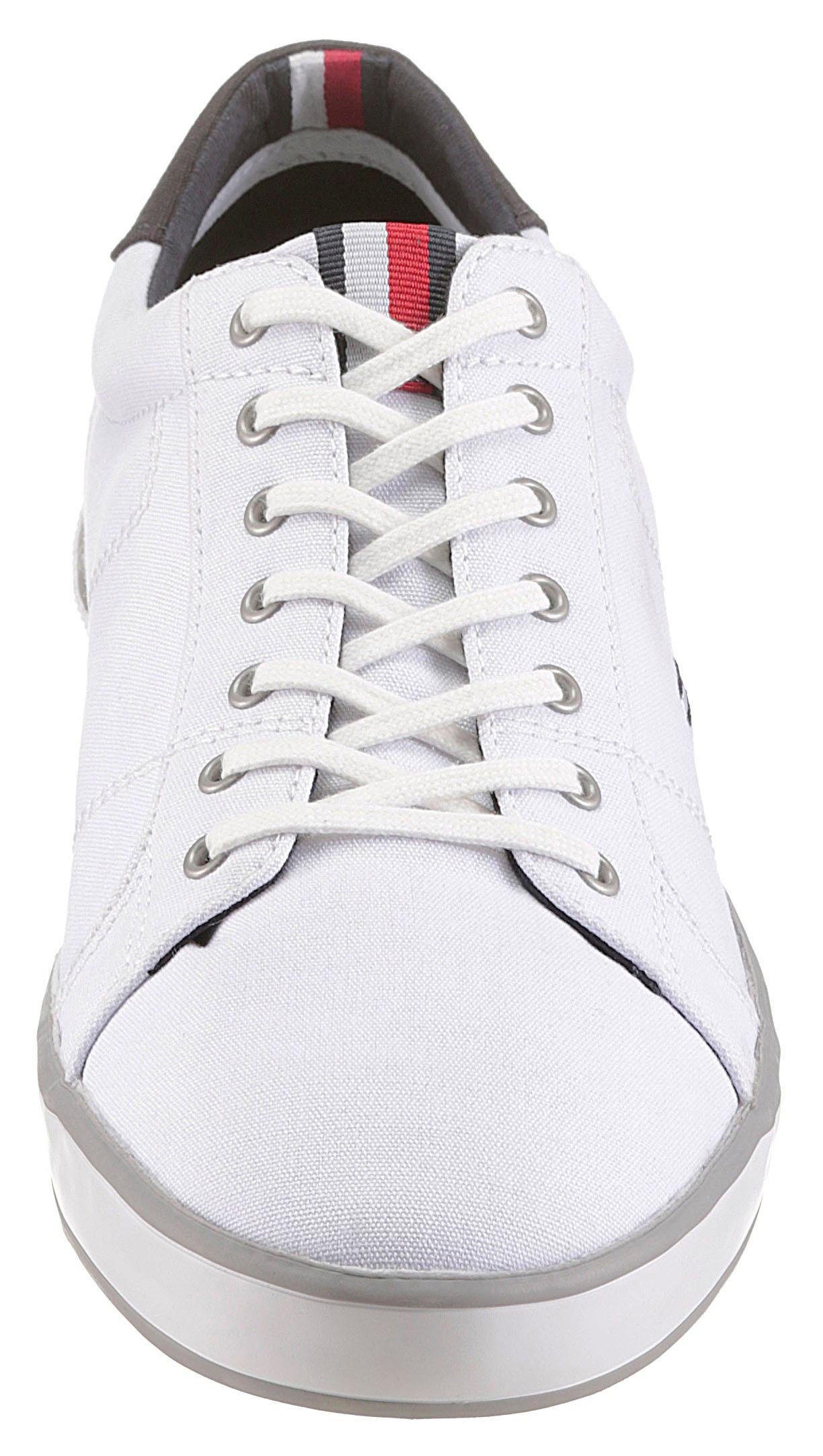 Tommy Hilfiger Sneakers H2285ARLOW 1D met zijlogo-vlag, vrijetijdsschoen, lage schoen, veterschoen