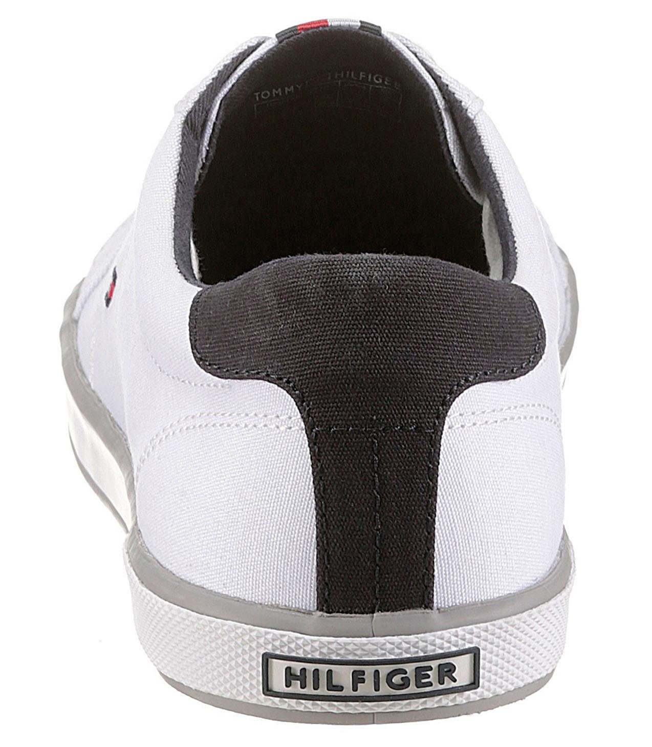 Tommy Hilfiger Sneakers H2285ARLOW 1D met zijlogo-vlag, vrijetijdsschoen, lage schoen, veterschoen
