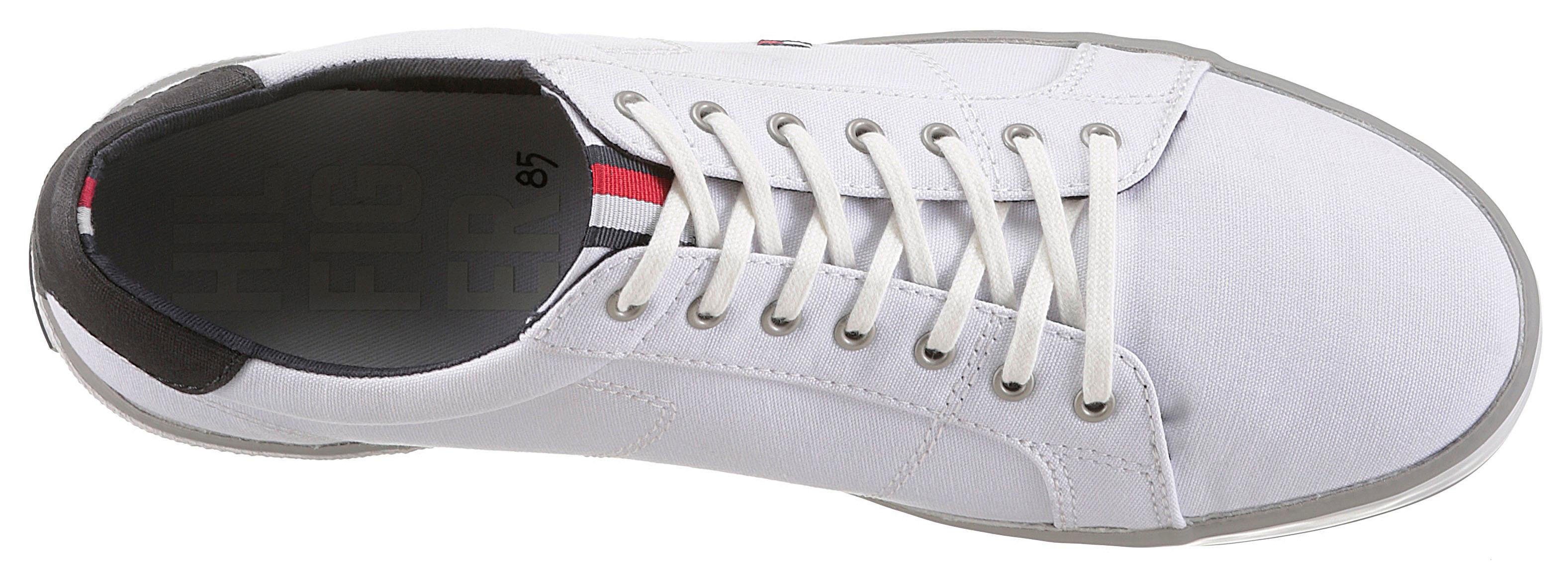 Tommy Hilfiger Sneakers H2285ARLOW 1D met zijlogo-vlag, vrijetijdsschoen, lage schoen, veterschoen