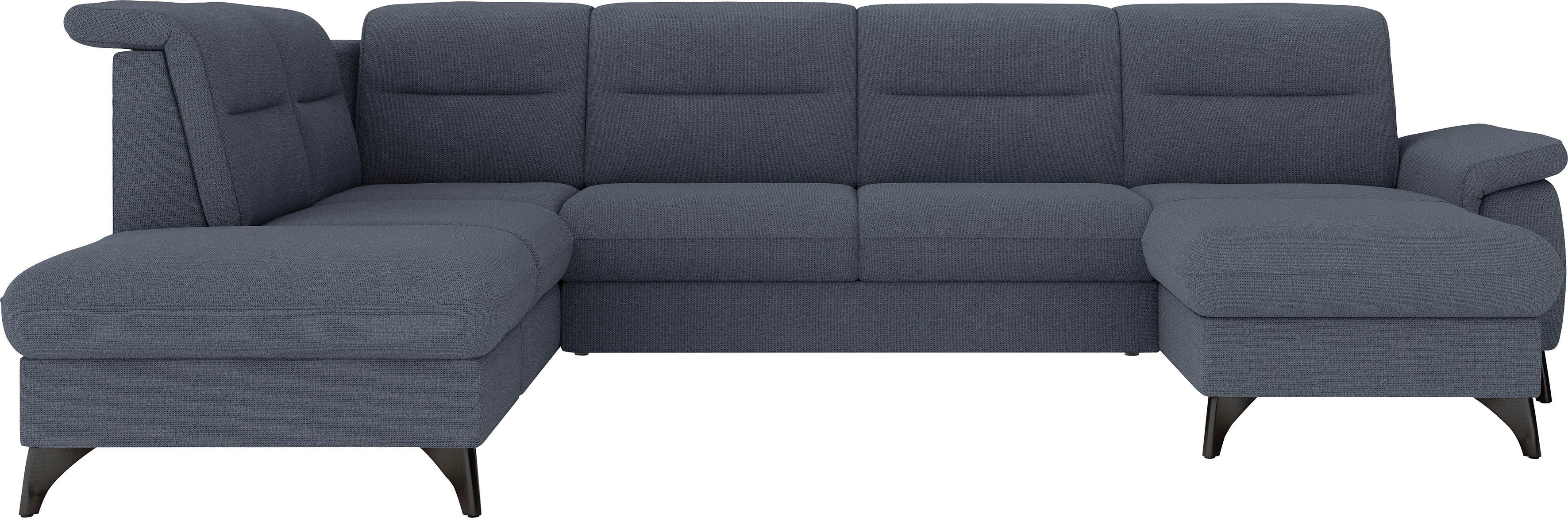 sit&more Zithoek Astoria U-vorm naar keuze met motorische relaxfunctie