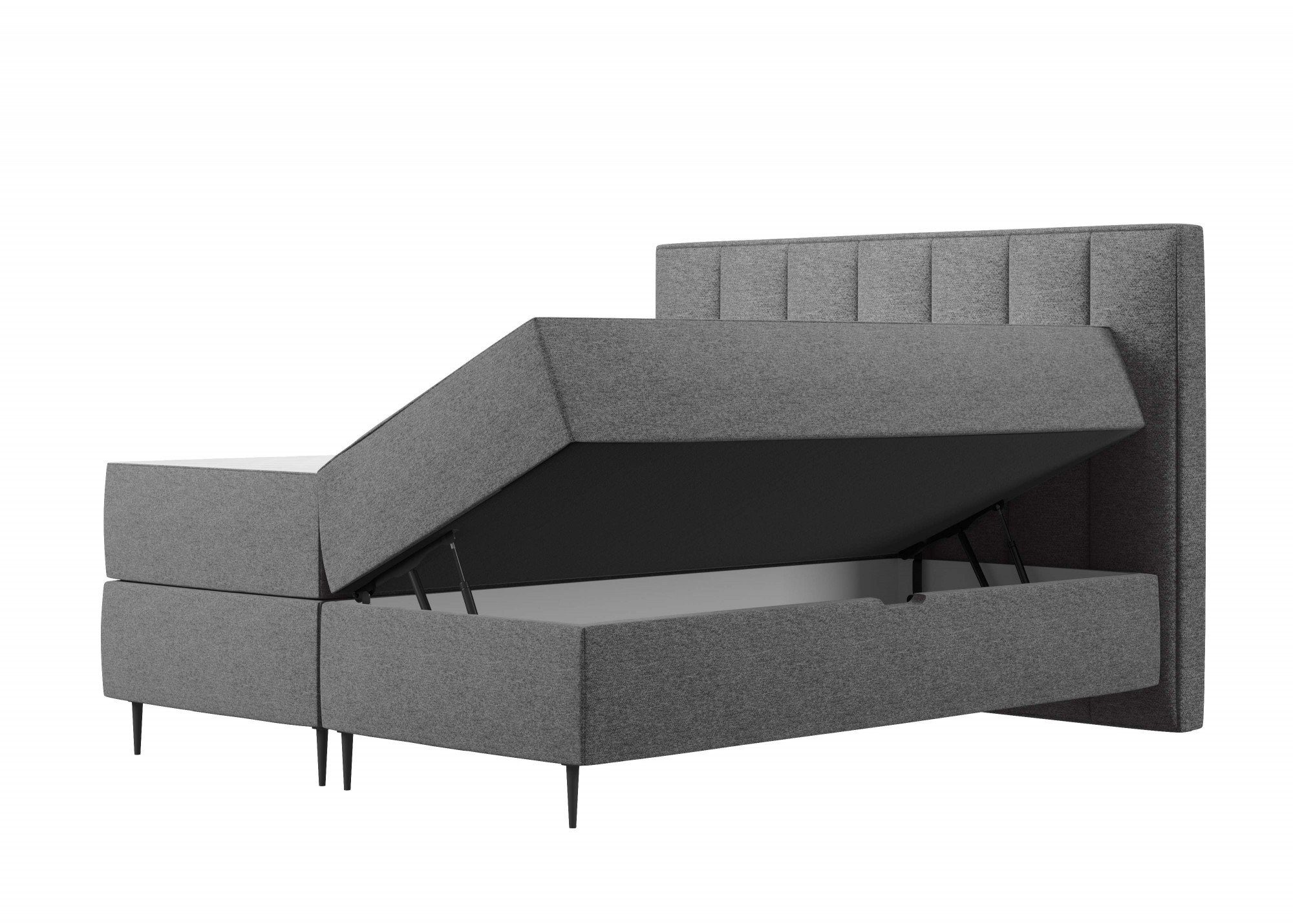 Places of Style Boxspring Rita met pocketveringsmatras en bedkist