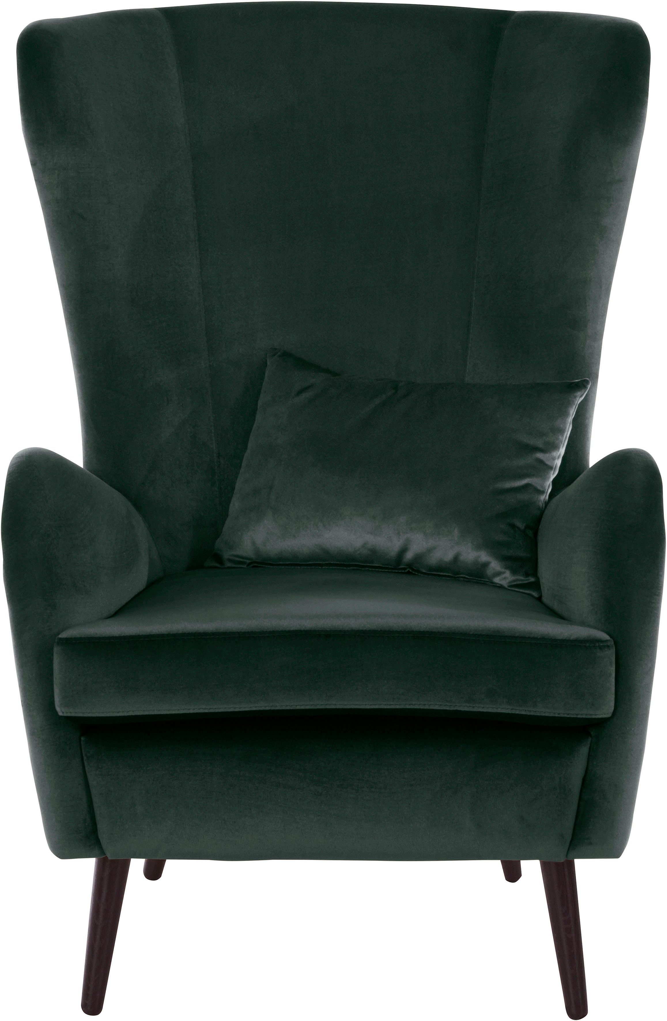 Guido Maria Kretschmer Home&Living Fauteuil Salla naar keuze met of zonder hocker, grote fauteuil: a