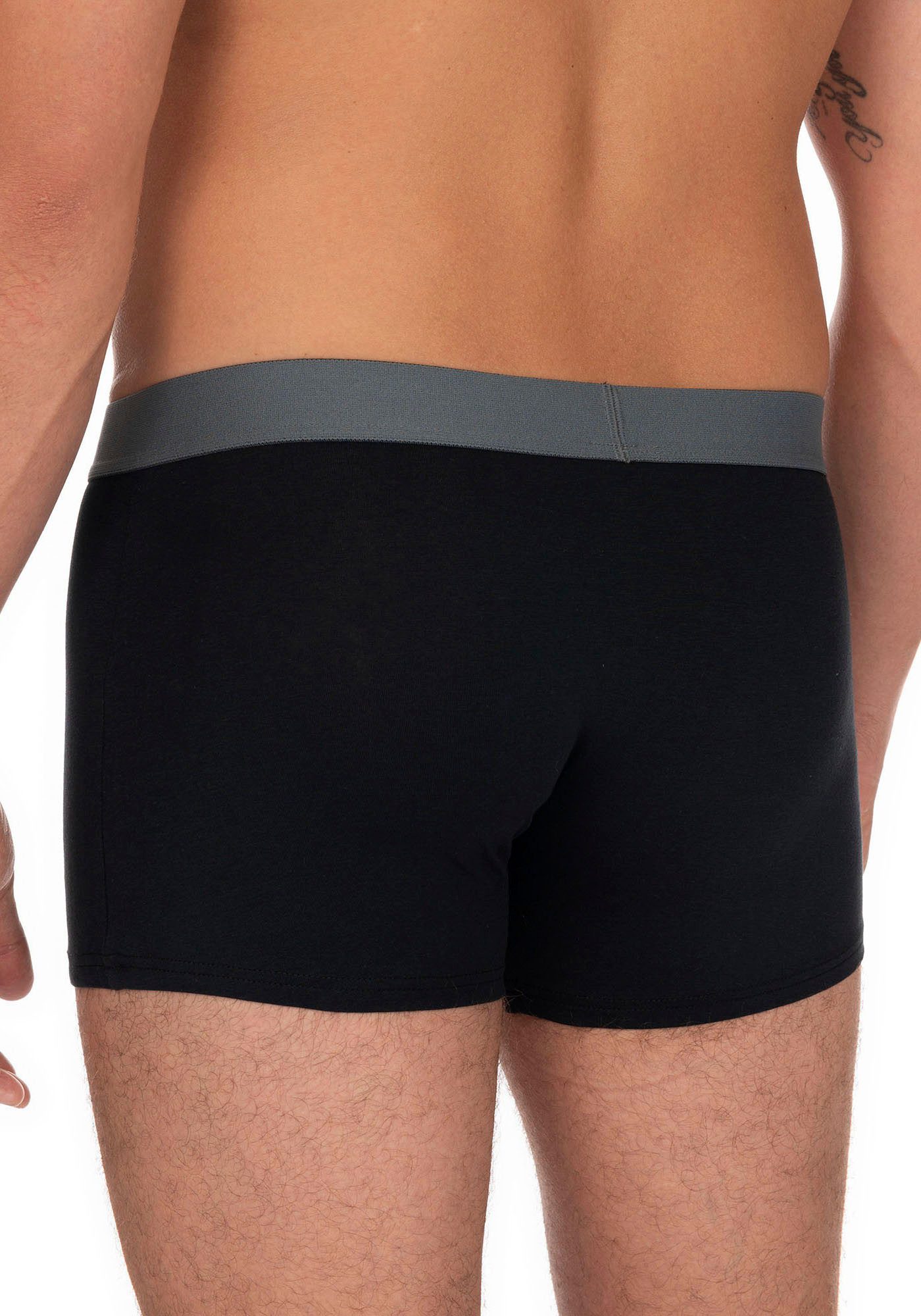 Bruno Banani Boxershort met contrasterend logo-tailleband (2 stuks, Set van 2)