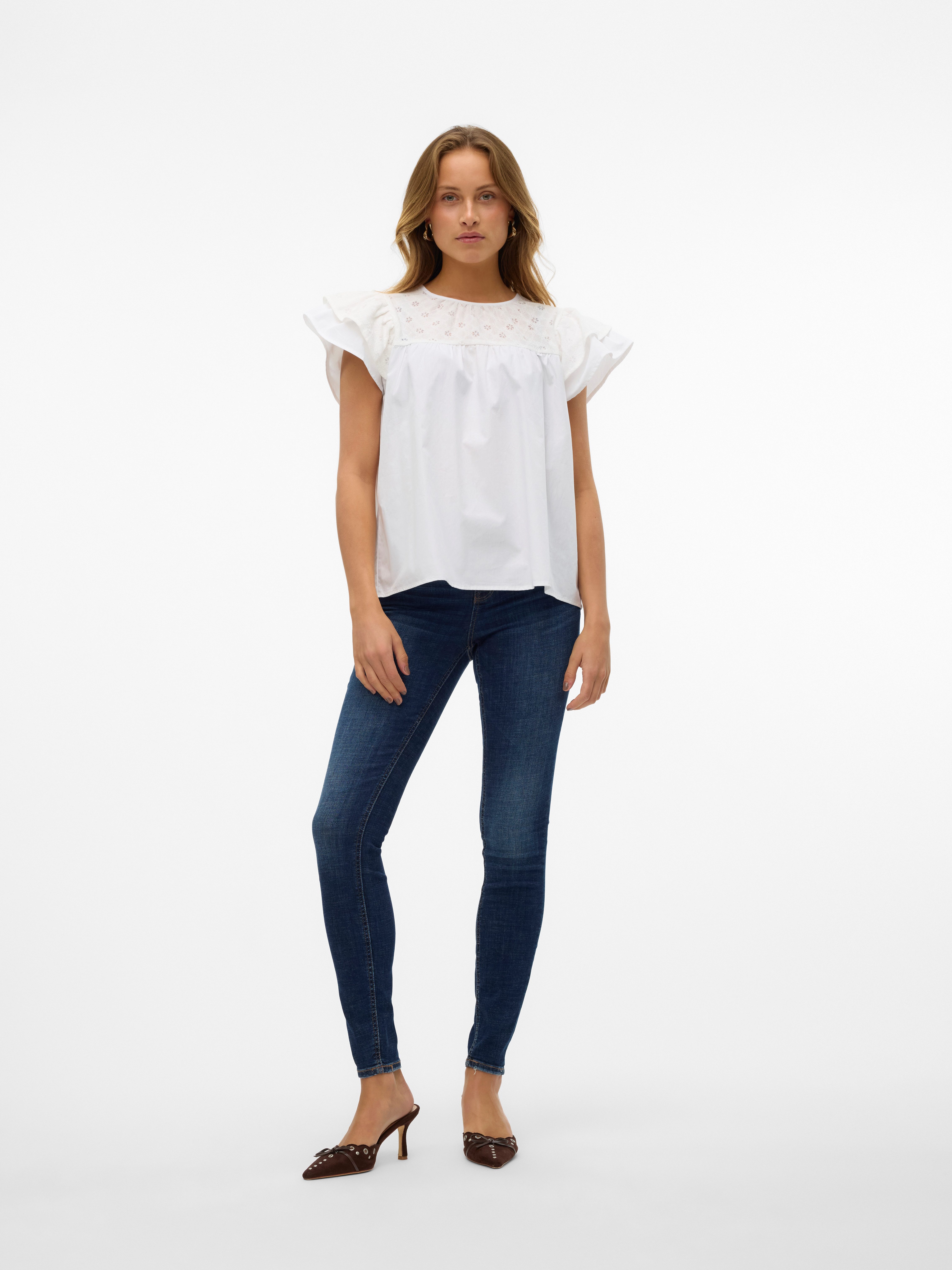 Vero Moda Skinny fit jeans VMFLASH MR SKINNY JEANS LI3303 GA NOOS