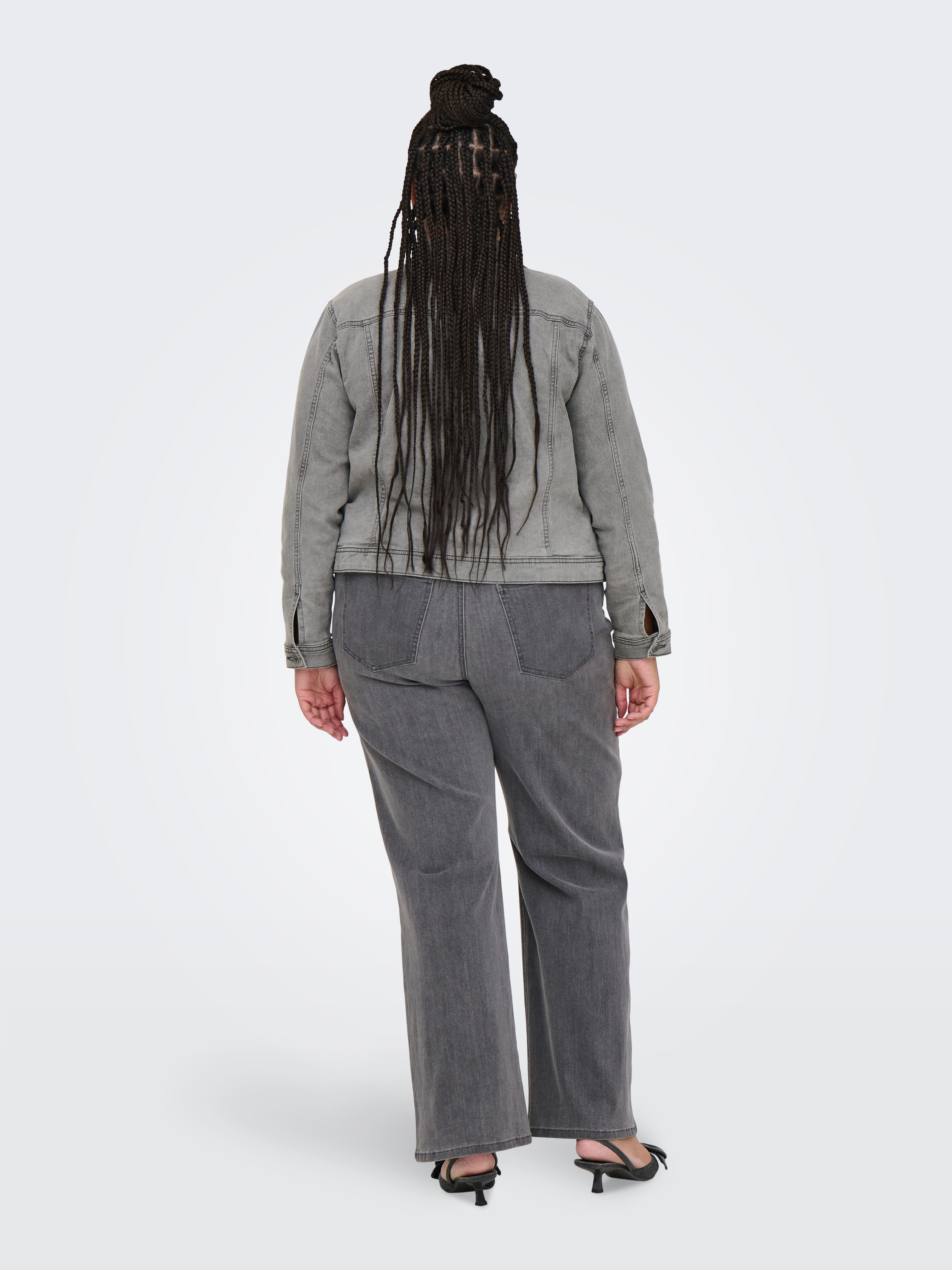 ONLY CARMAKOMA Jeansjack CARWESPA LS JACKET MGD DNM NOOS