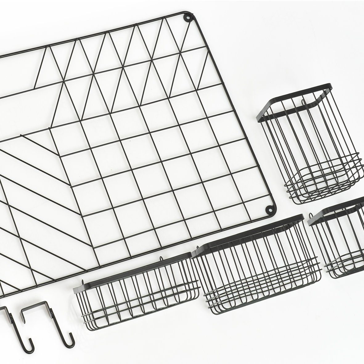 Zeller Present Stellingkast Metaal, hoog en dwars te monteren