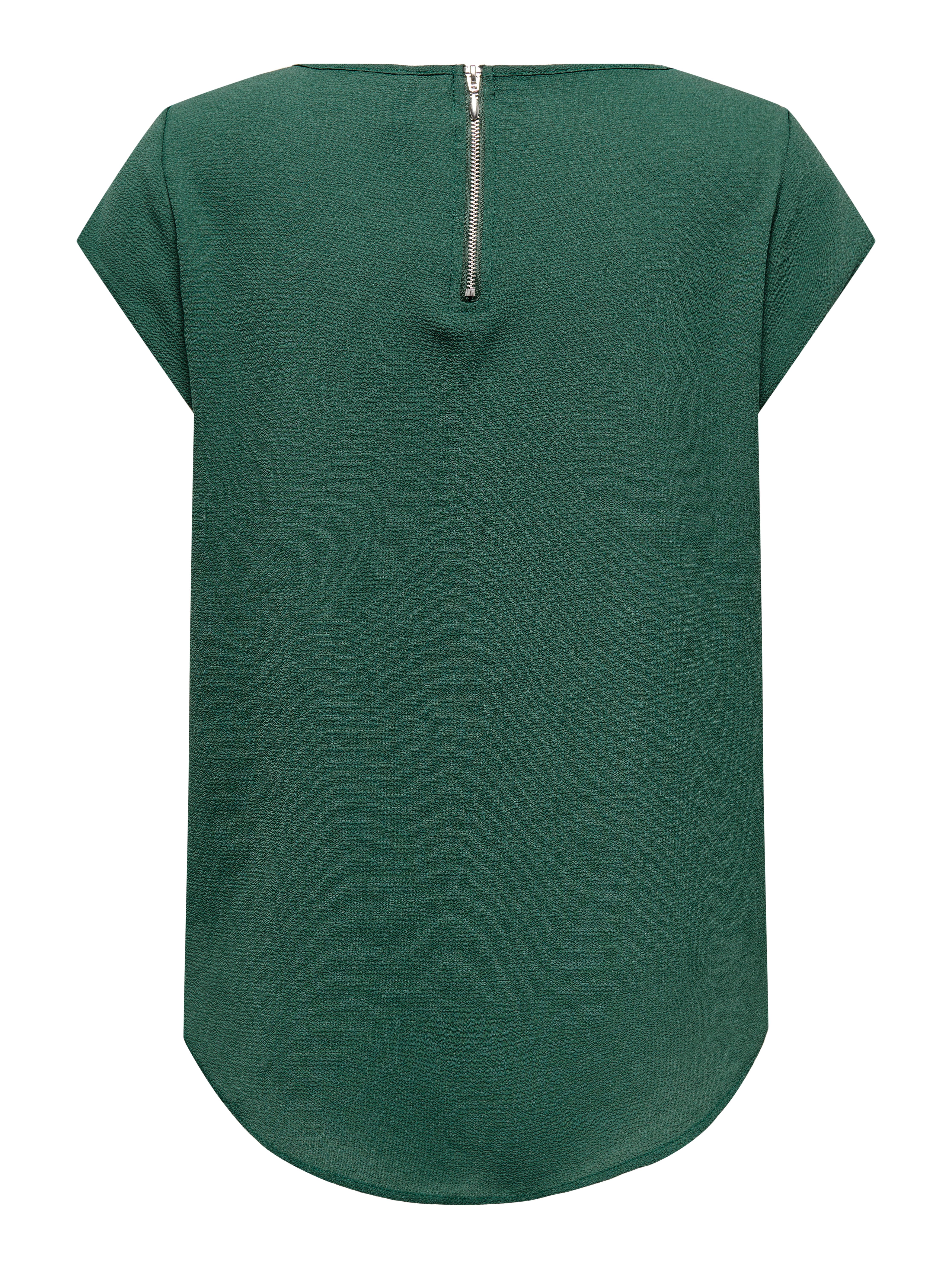 Only Blouse met korte mouwen ONLVIC S S SOLID TOP NOOS PTM