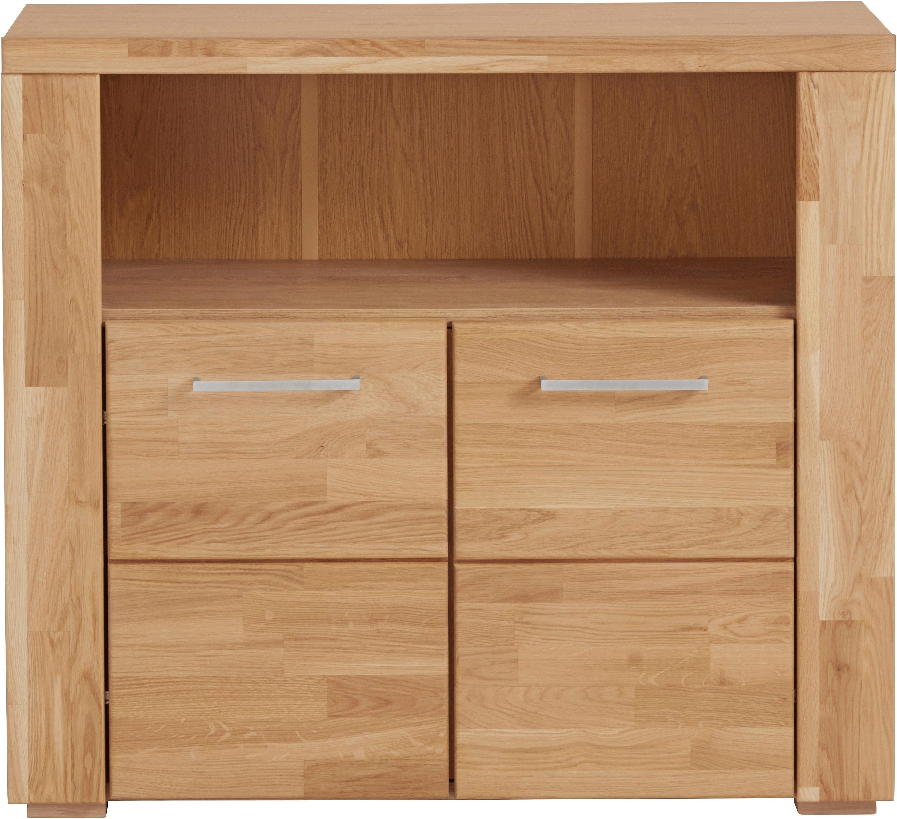 Home affaire Kast Celle,90cm breit,35 cm tief, Fronten Massivholz Breedte 90cm