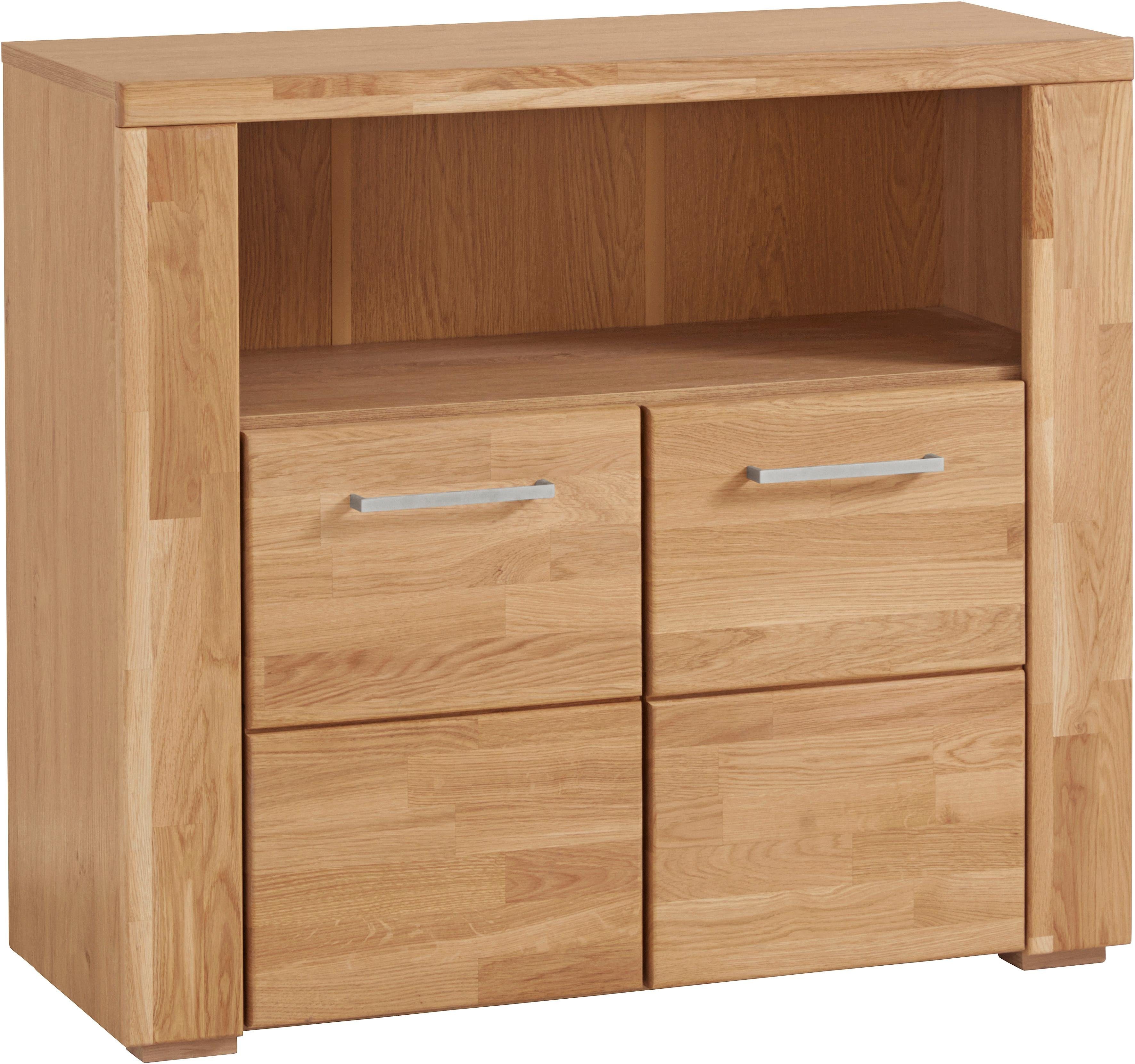 Home affaire Kast Celle,90cm breit,35 cm tief, Fronten Massivholz Breedte 90cm