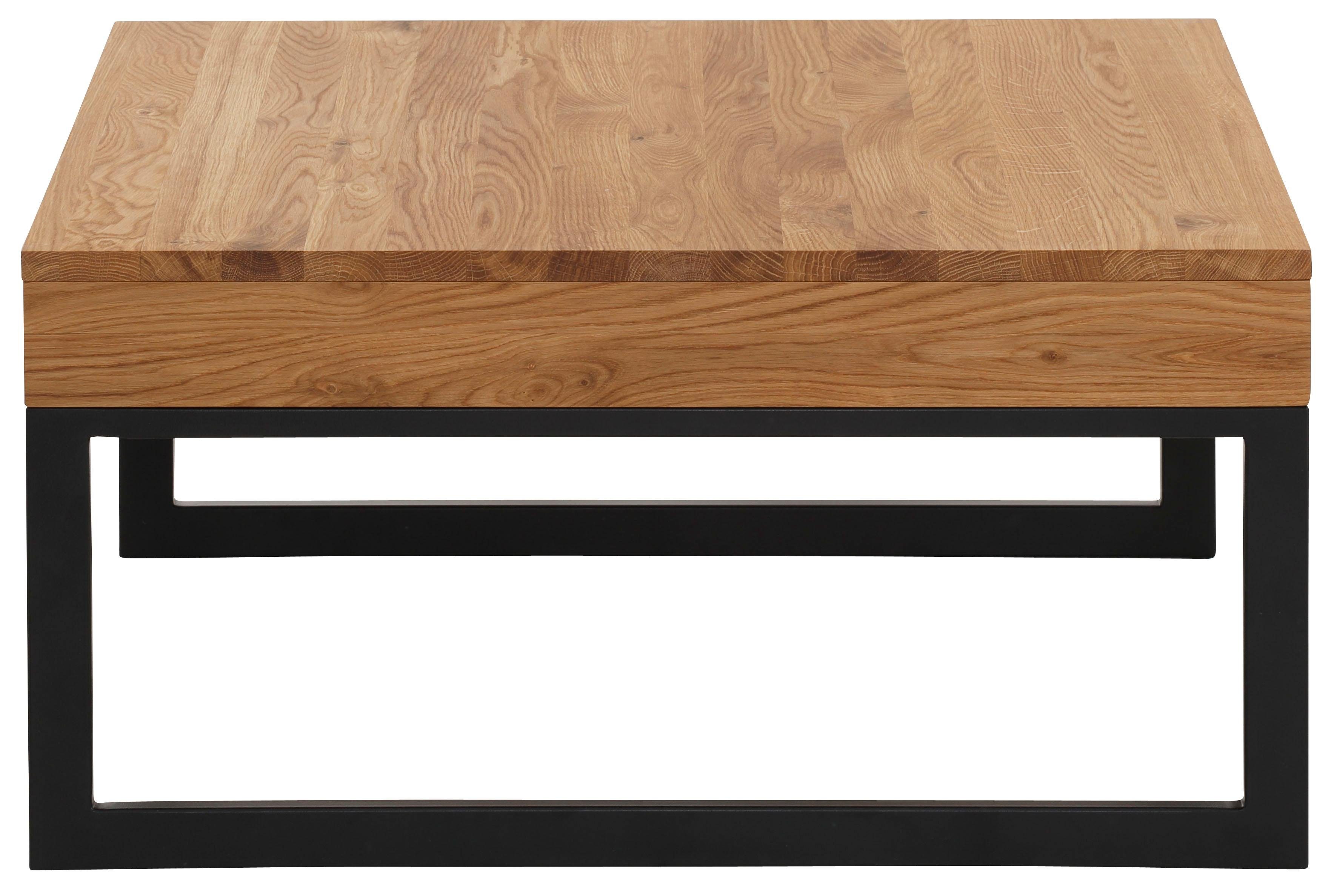 Home affaire Salontafel BETULA gecertificeerd massief hout (eiken), in 3 verschillende kleurvarianten
