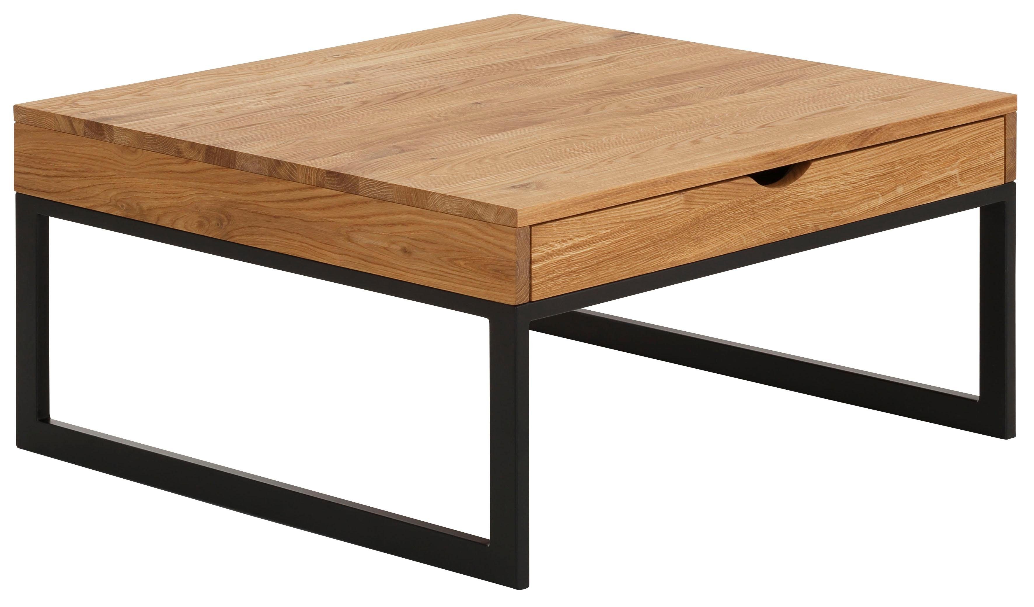 Home affaire Salontafel BETULA gecertificeerd massief hout (eiken), in 3 verschillende kleurvarianten