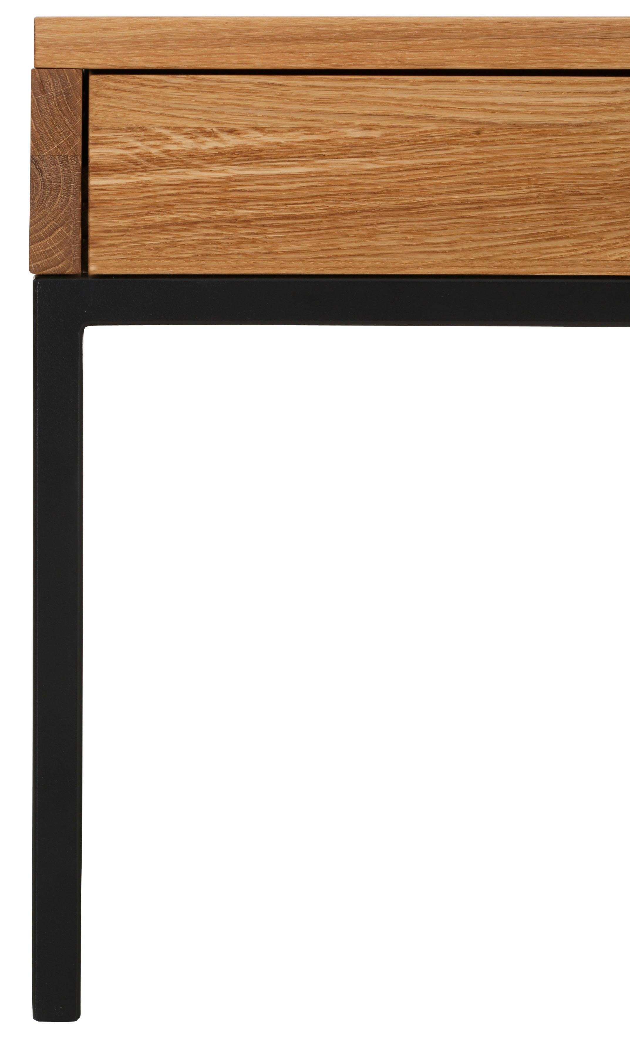 Home affaire Salontafel BETULA gecertificeerd massief hout (eiken), in 3 verschillende kleurvarianten
