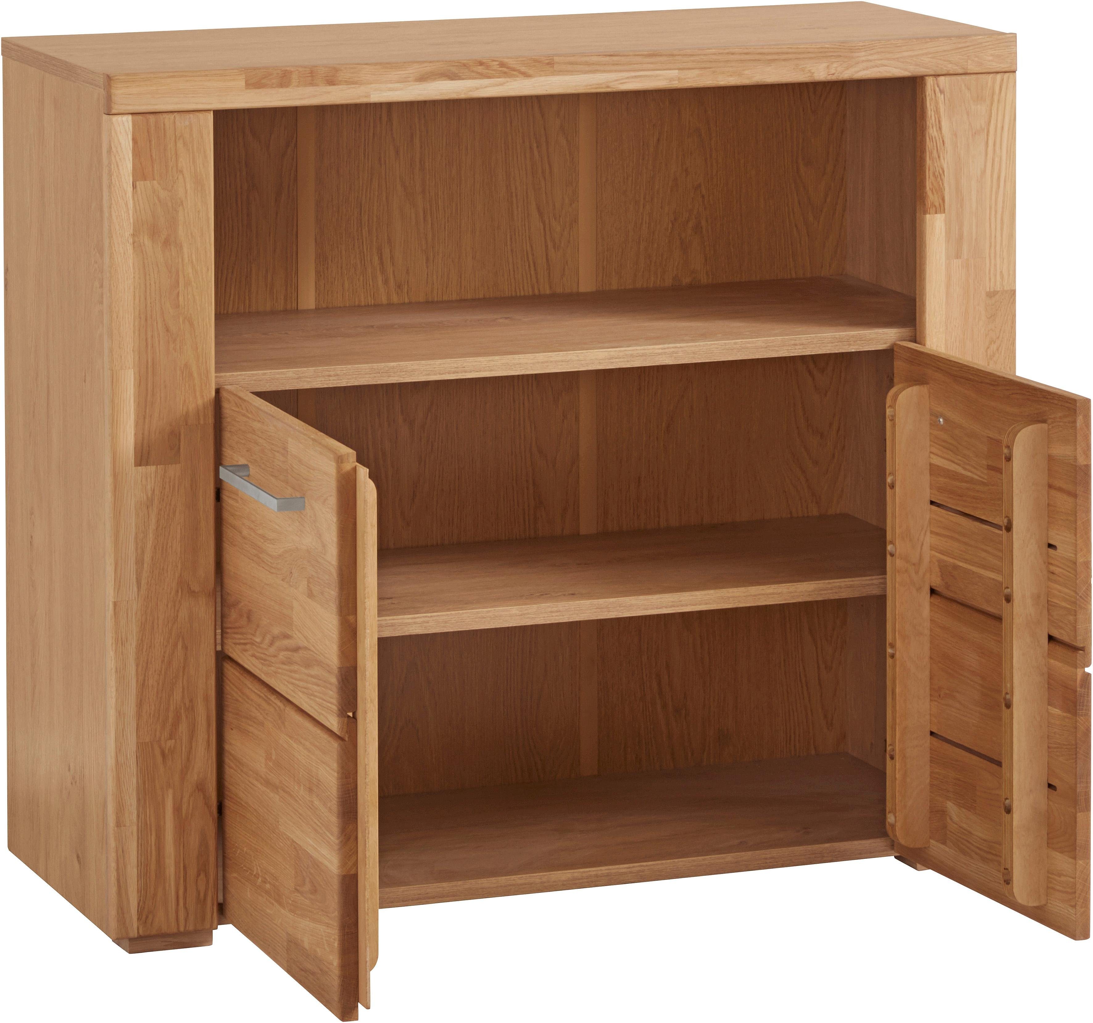 Home affaire Kast Celle,90cm breit,35 cm tief, Fronten Massivholz Breedte 90cm