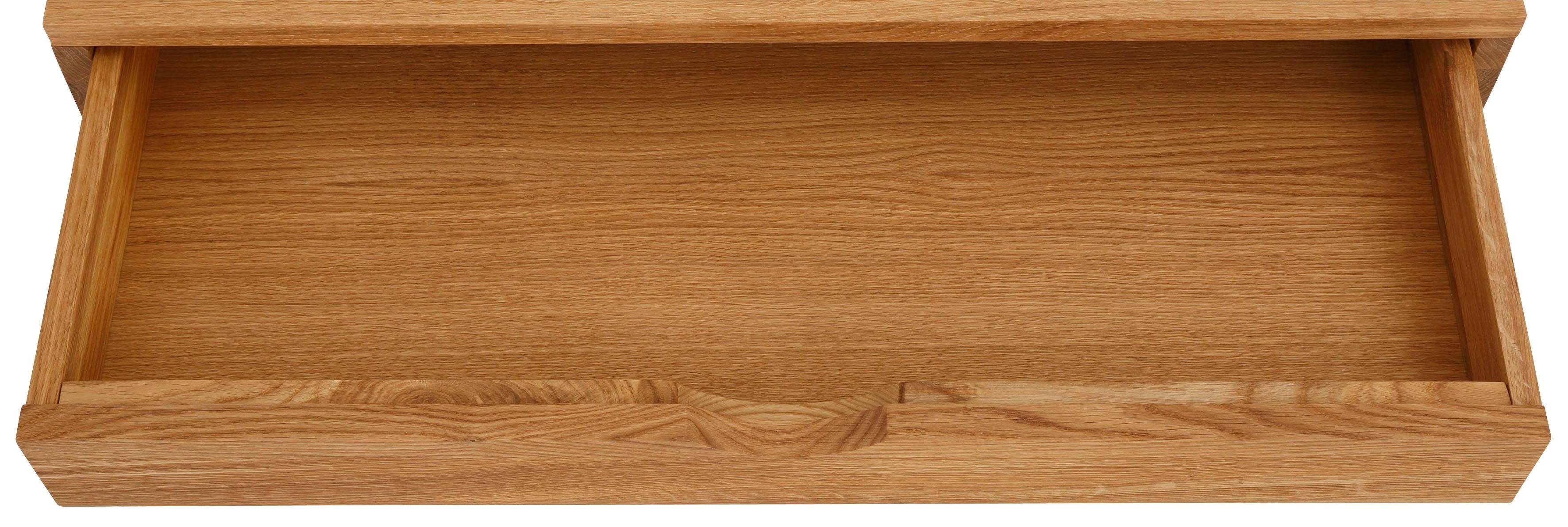 Home affaire Salontafel BETULA gecertificeerd massief hout (eiken), in 3 verschillende kleurvarianten