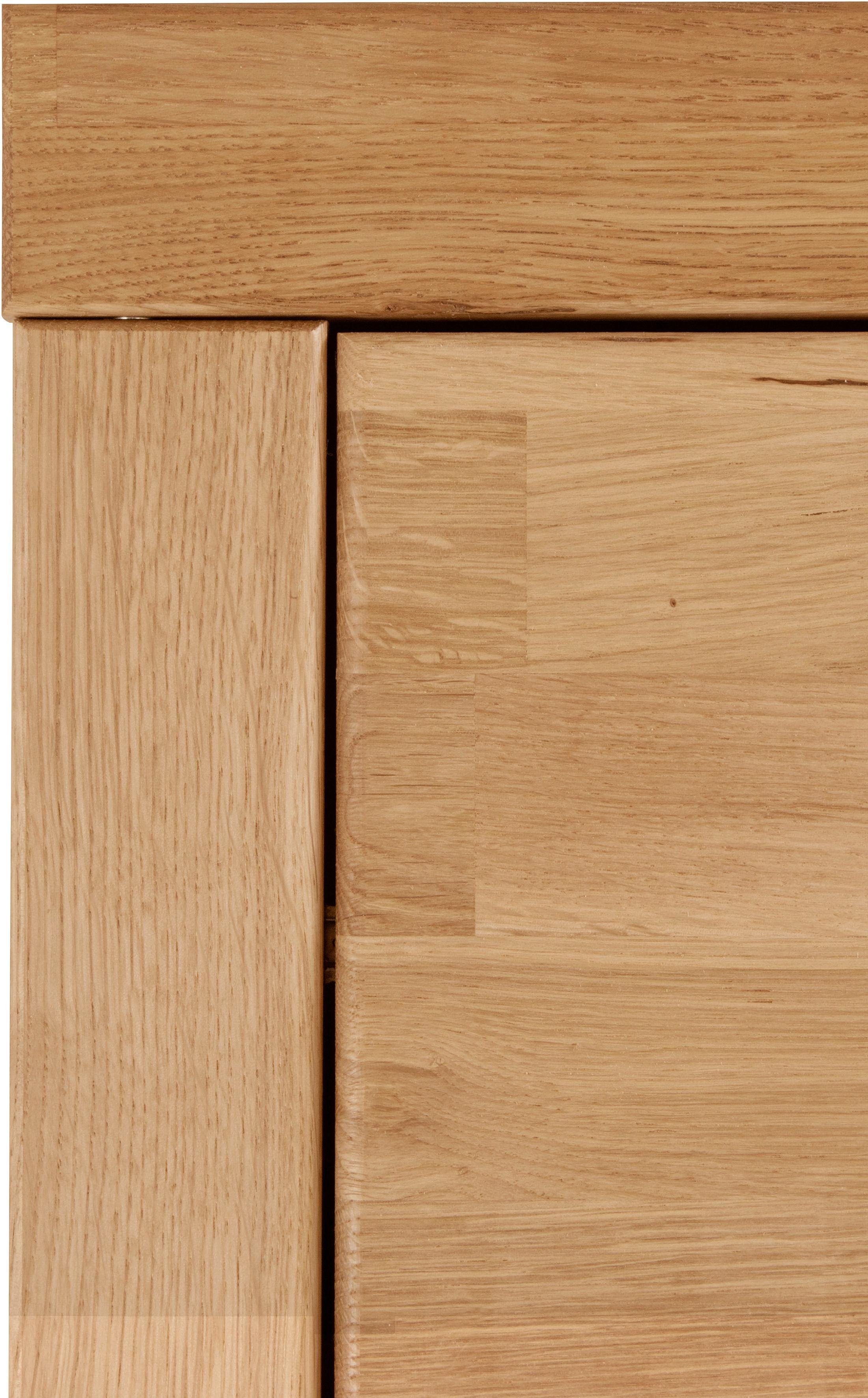 Home affaire Wandmeubel Ribe gedeeltelijk massief hout (set, 5-delig)