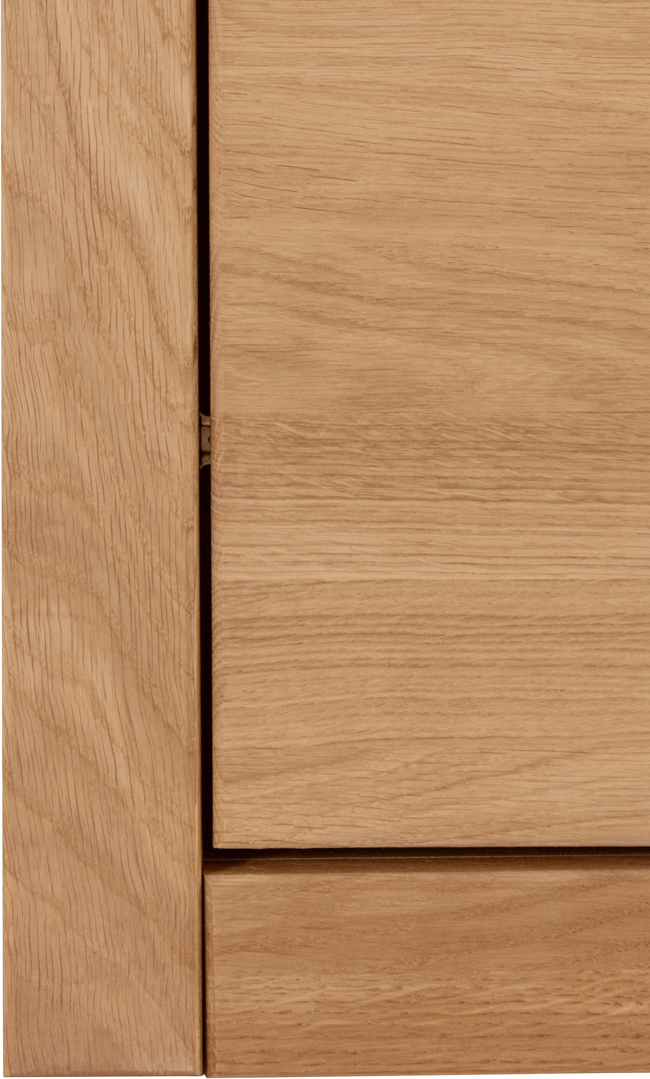 Home affaire Wandmeubel Ribe gedeeltelijk massief hout (set, 5-delig)
