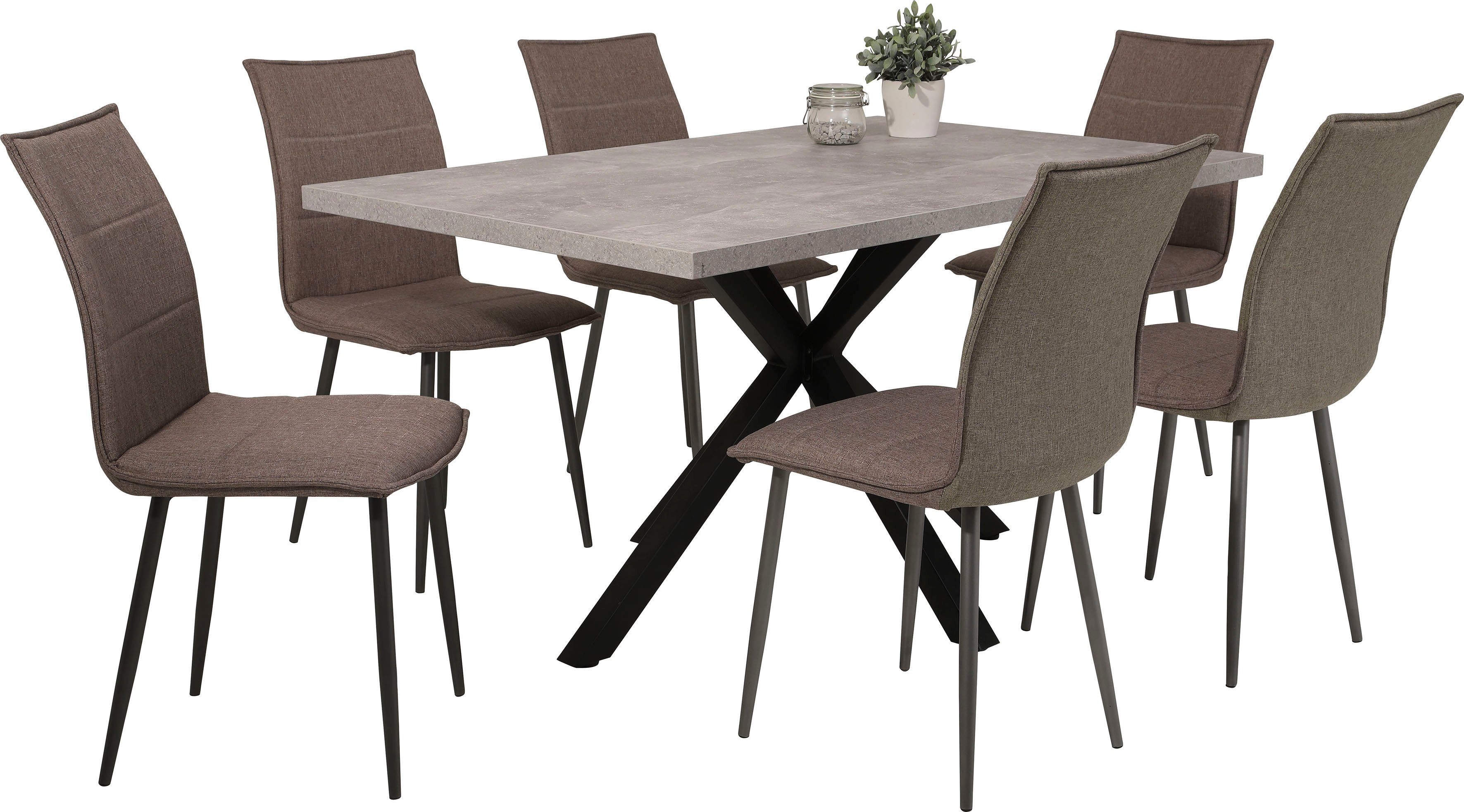 Eettafel, breedte 140 cm