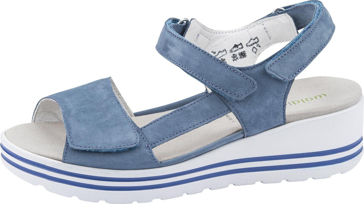 Waldläufer Sandalen H-MICHELLE zomerschoen, sandaal, sleehak, met luchtkamerszool, h-breedte