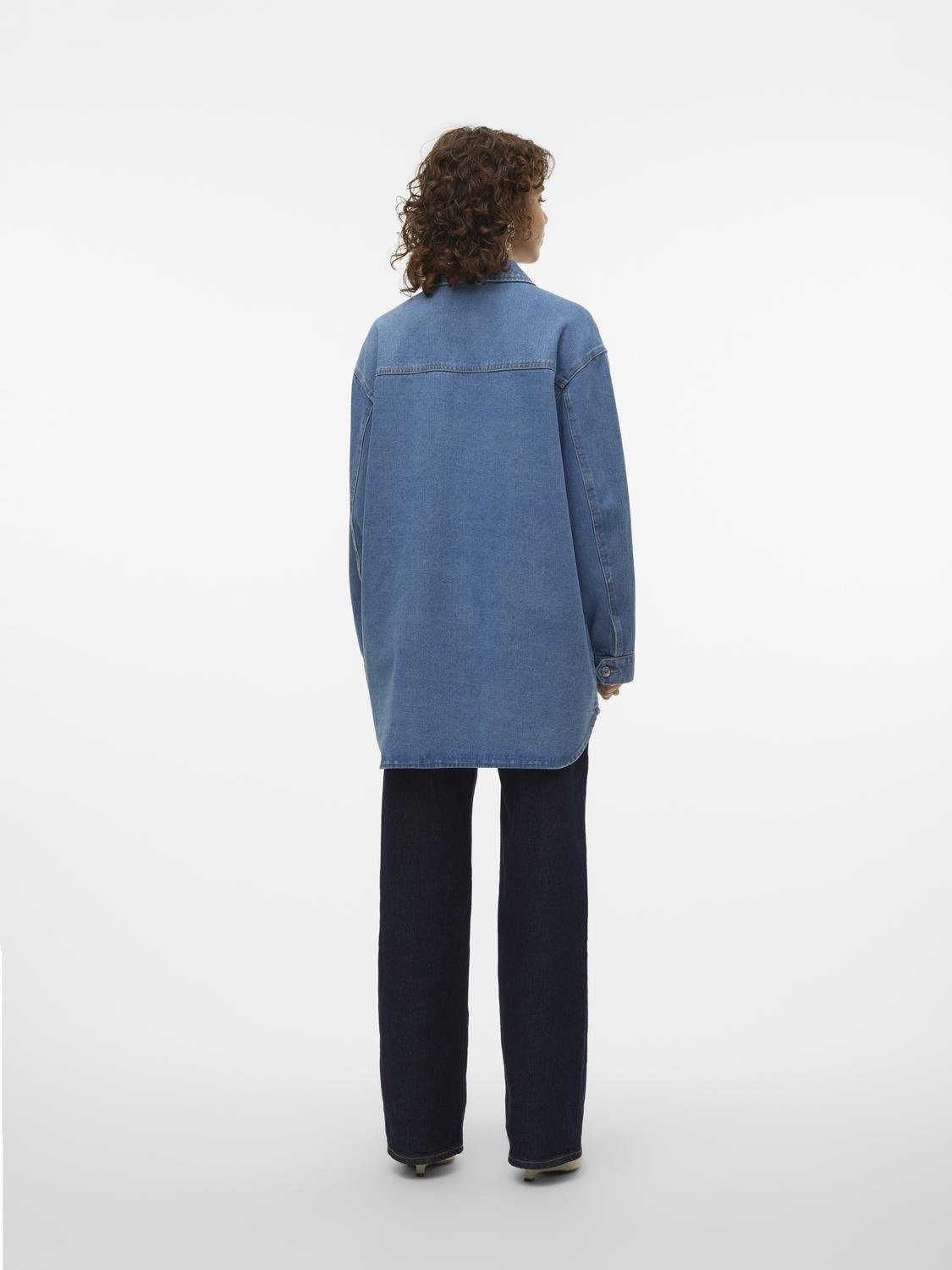 Vero Moda Jeans blouse VMNAYA OVERSIZED DENIM SHIRT MIX NOOS