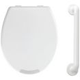 wenko toiletzitting secura voor meer veiligheid in de badkamer (1 stuk) wit