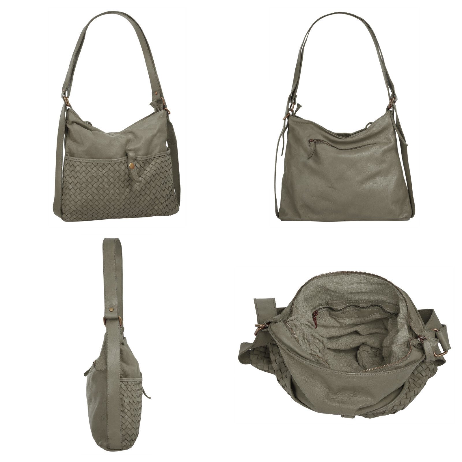 Samantha Look Shopper echt leer, made in italy