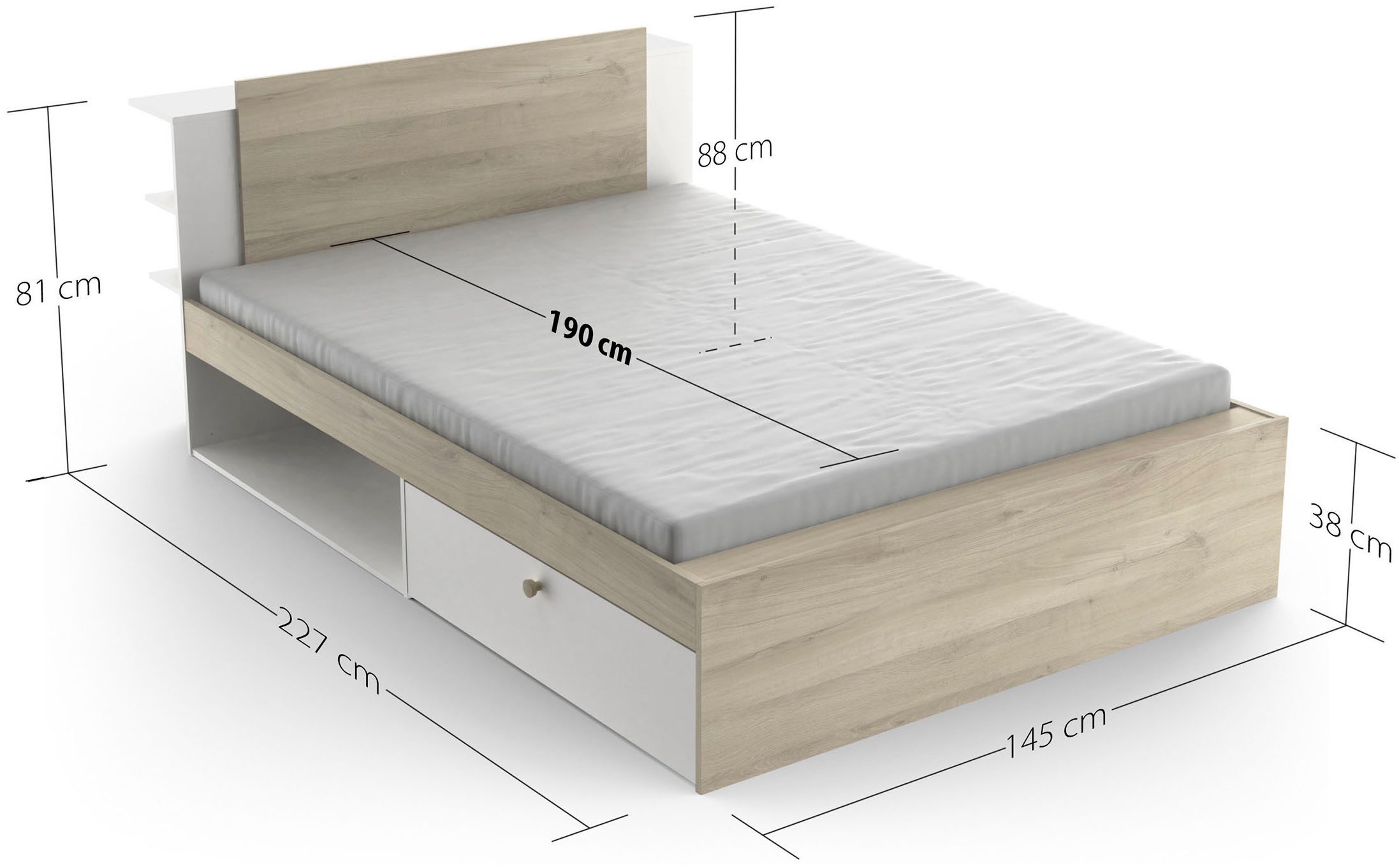 Demeyere GROUP Bedframe LIFE Tijdloze stijl, gemakkelijk te combineren