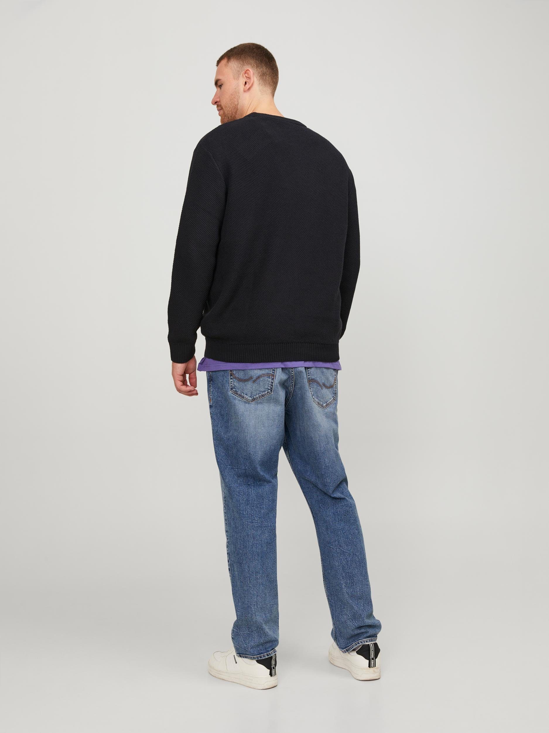 Jack & Jones PlusSize Trui met ronde hals JORBRODY KNIT CREW NECK BF PLS